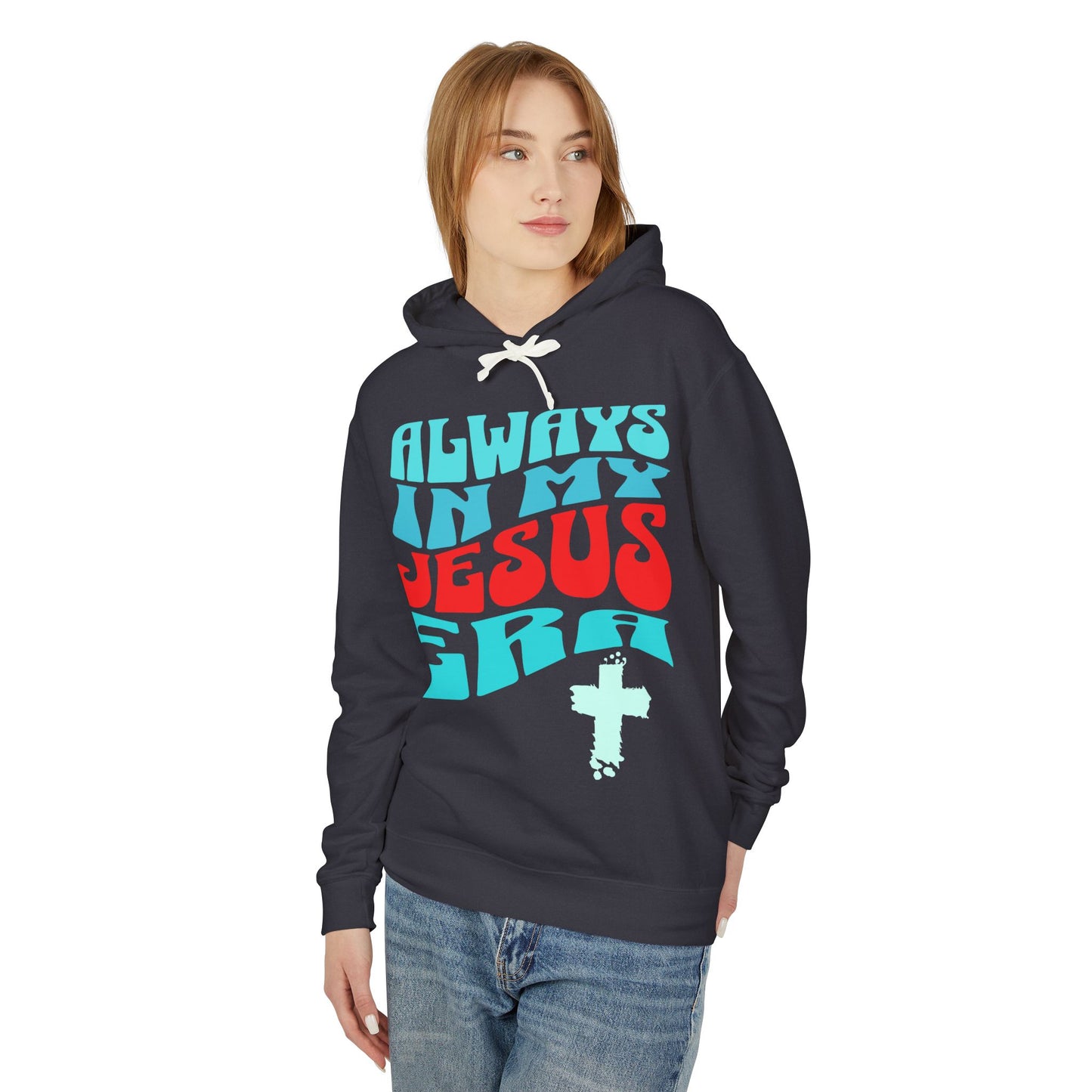Jesus Era Hoodie — "Always In My Jesus Era" Retro Faith Sweatshirt