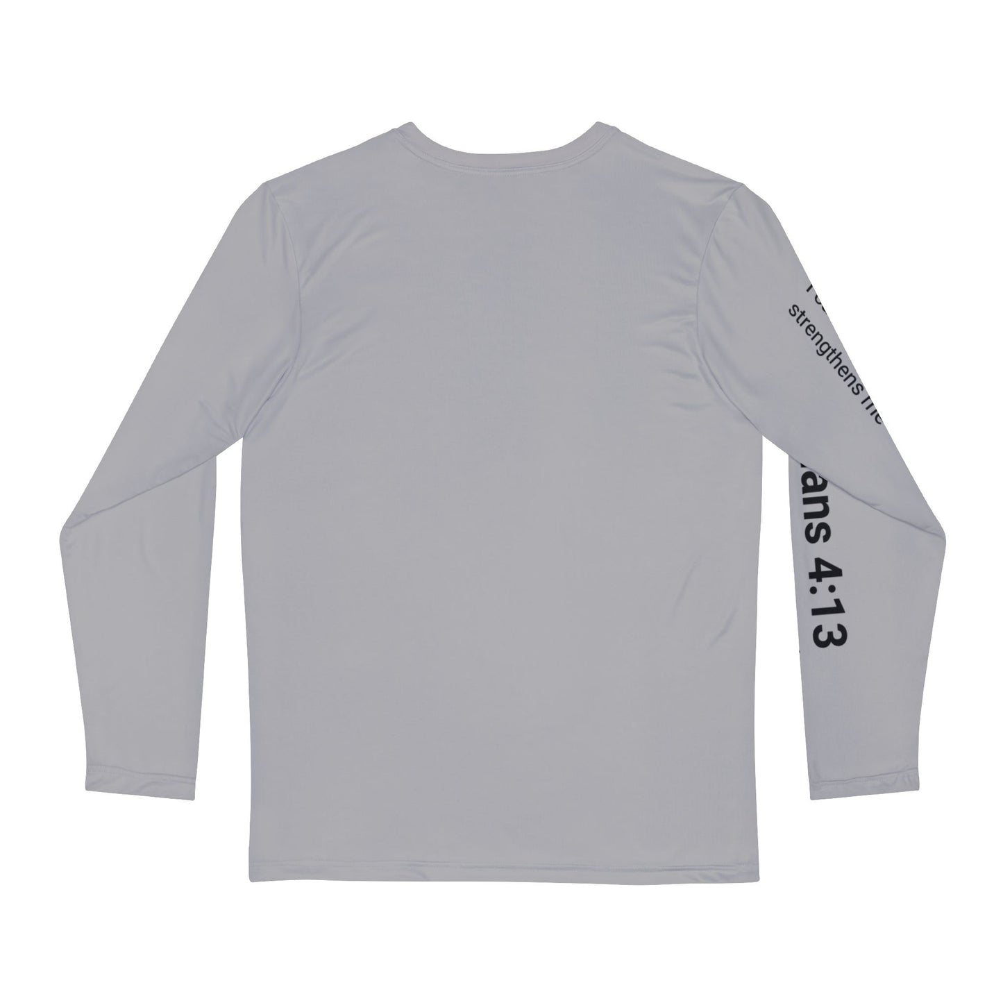 Strength Cross Long Sleeve Shirt – Christian Faith Philippians 4:13 Inspirational Tee