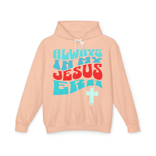 Jesus Era Hoodie — "Always In My Jesus Era" Retro Faith Sweatshirt