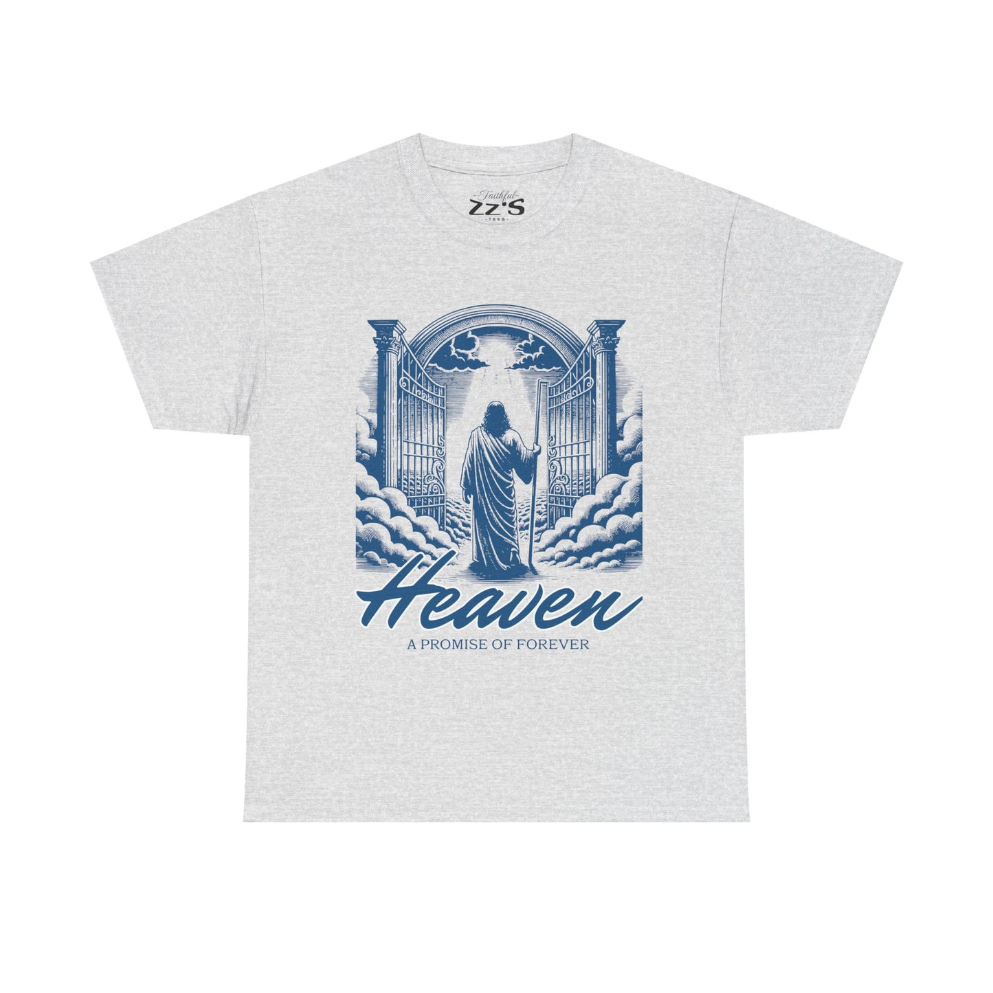 Heaven Graphic Tee — "Heaven: A Promise of Forever" Religious Inspirational T-Shirt