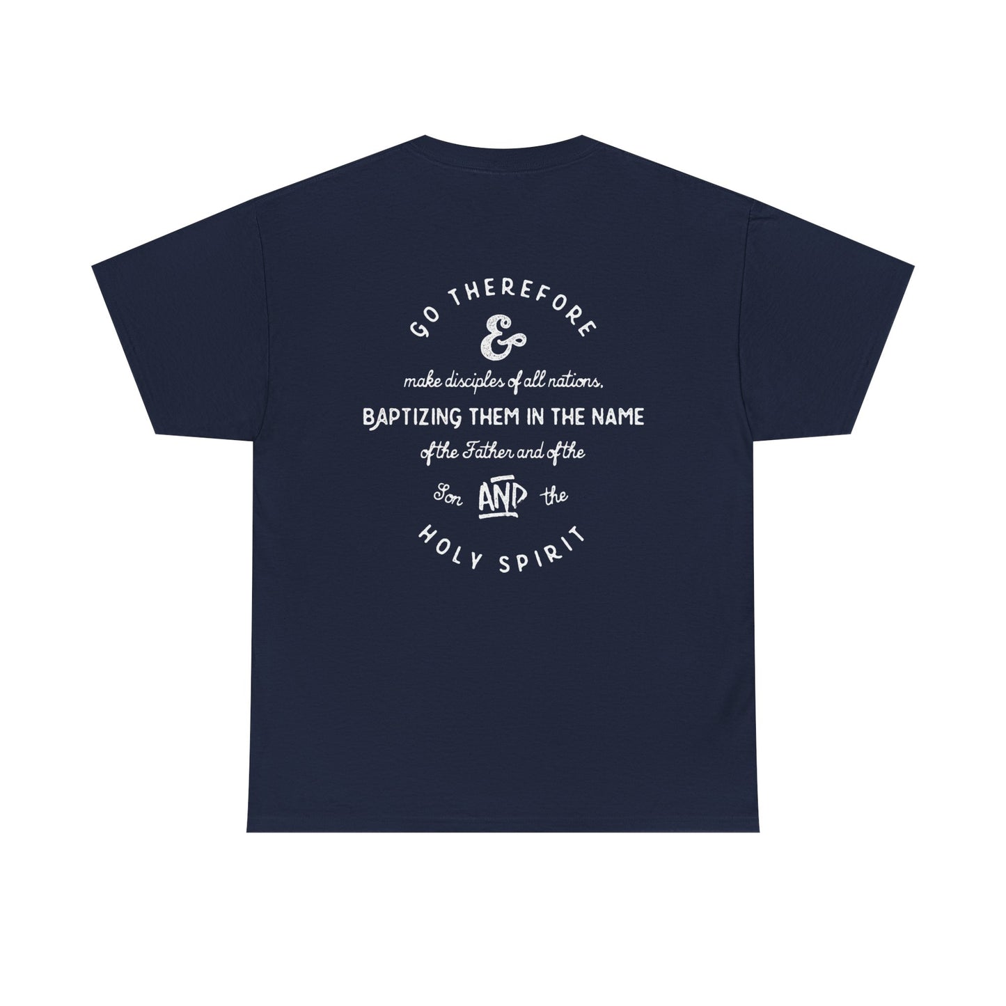 Christian Unisex Tee - Matthew 28:19 Disciple Design