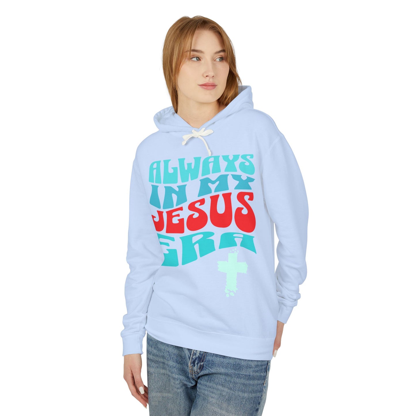 Jesus Era Hoodie — "Always In My Jesus Era" Retro Faith Sweatshirt