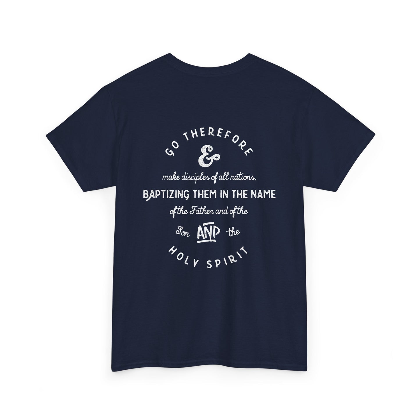 Christian Unisex Tee - Matthew 28:19 Disciple Design
