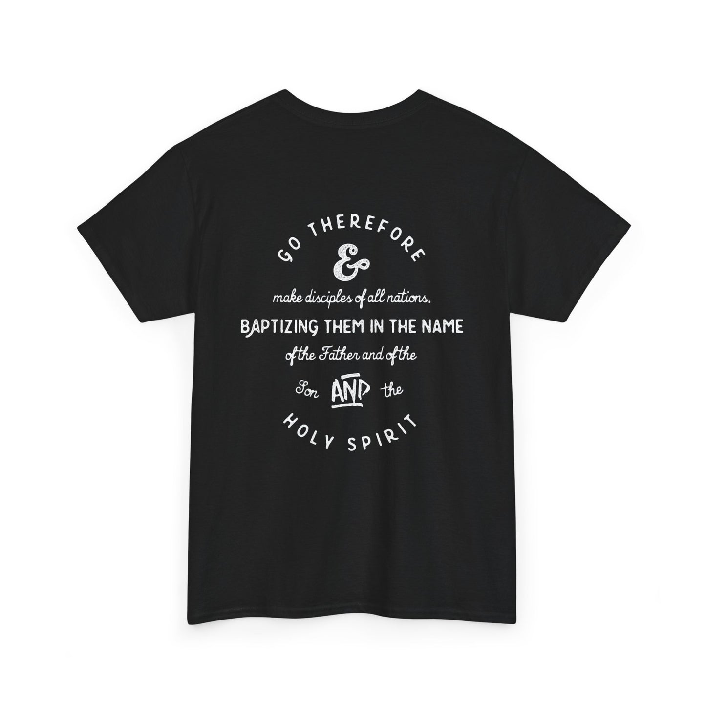 Christian Unisex Tee - Matthew 28:19 Disciple Design