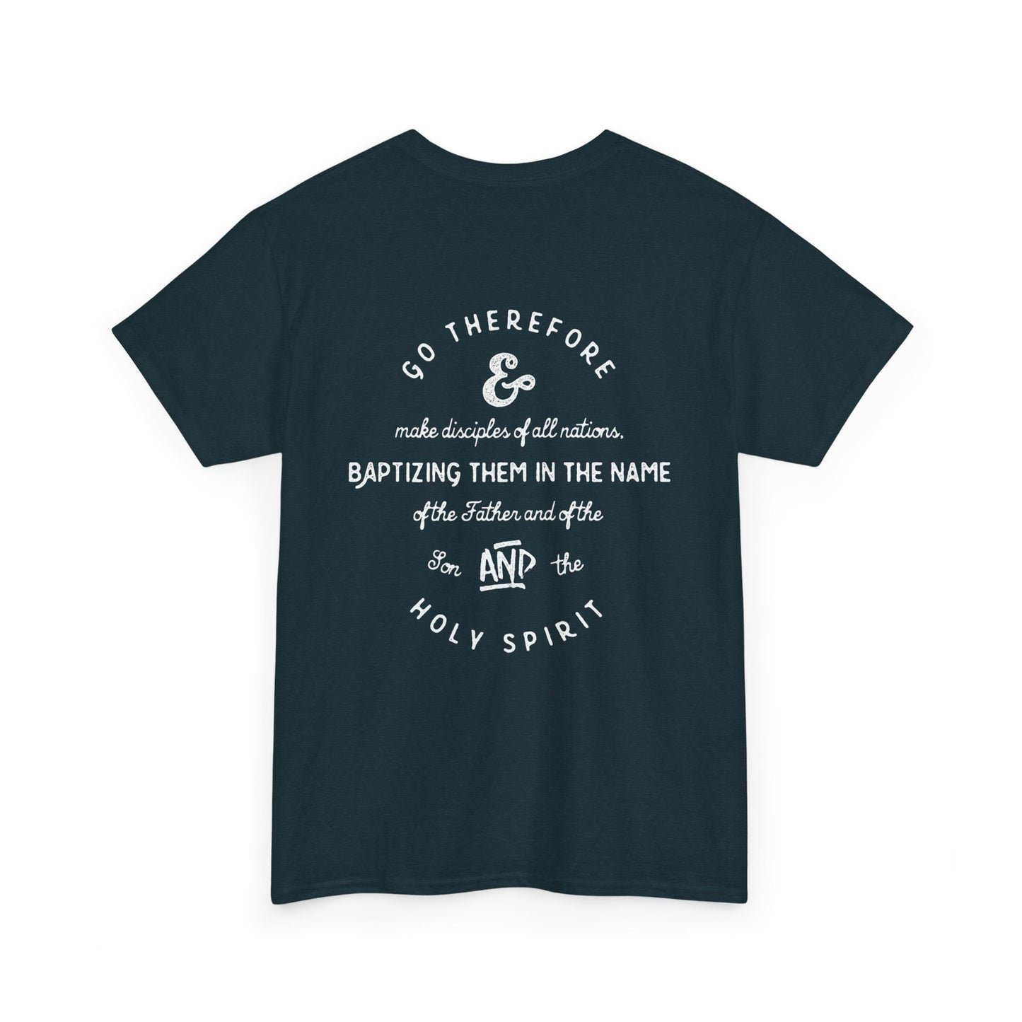 Christian Unisex Tee - Matthew 28:19 Disciple Design