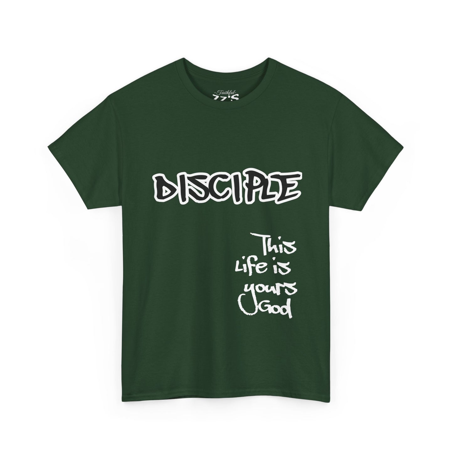 Christian Unisex Tee - Matthew 28:19 Disciple Design