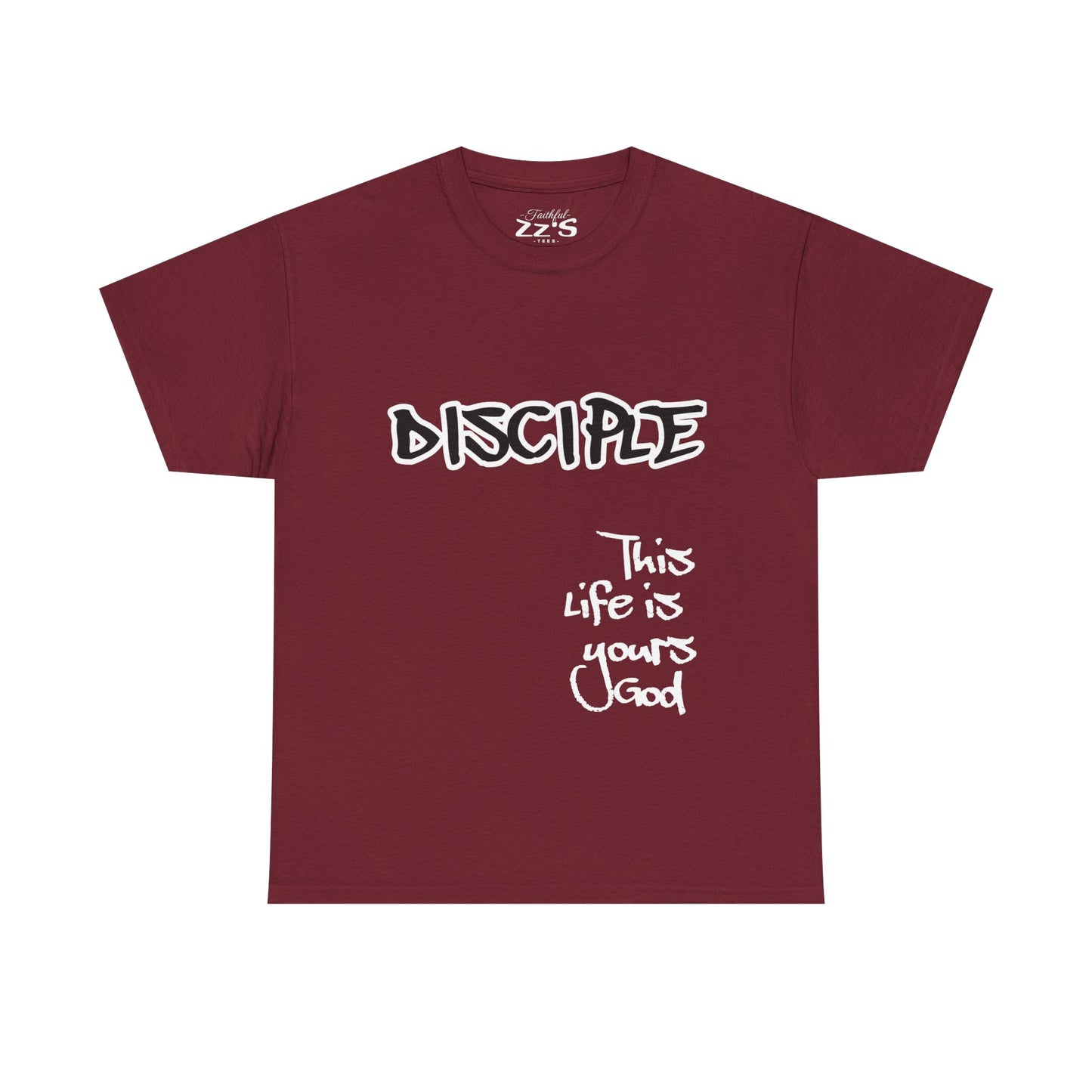 Christian Unisex Tee - Matthew 28:19 Disciple Design