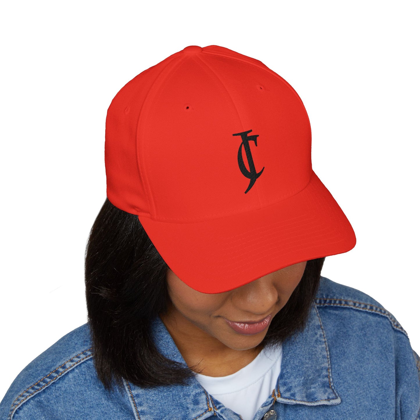 Embroidered Monogram Cap – Stylish JC Logo Hat