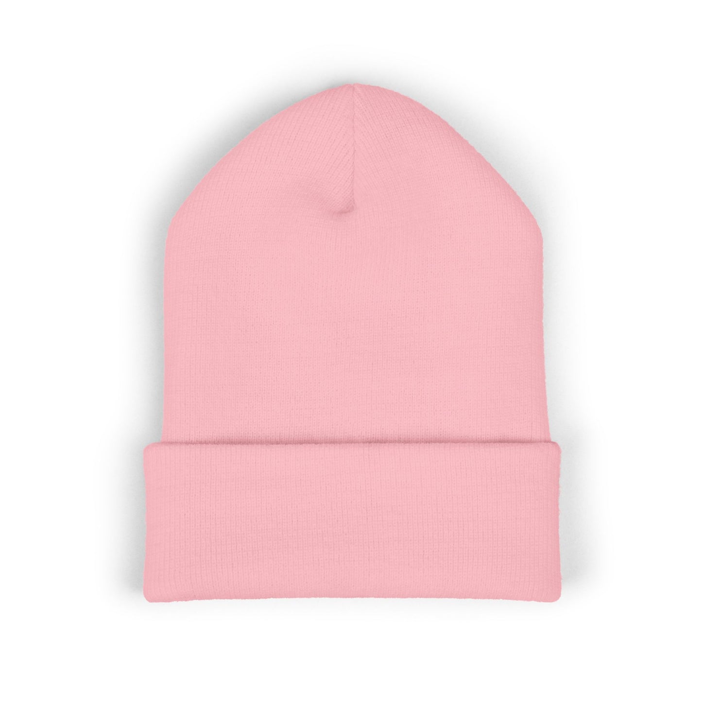Hallelujah Embroidered Cuffed Beanie — Classic Knit Winter Hat
