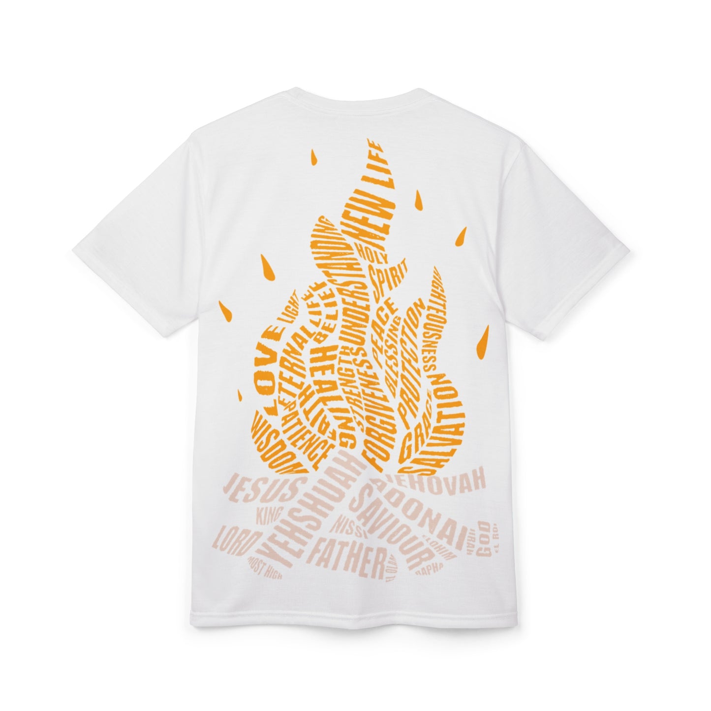 Christian Cross & Jesus Tee — "Tetelestai" Religious Graphic T-Shirt