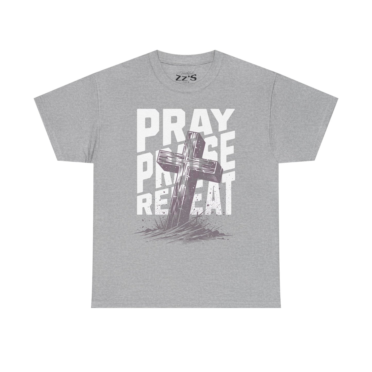 Pray, Praise, Repeat Tee