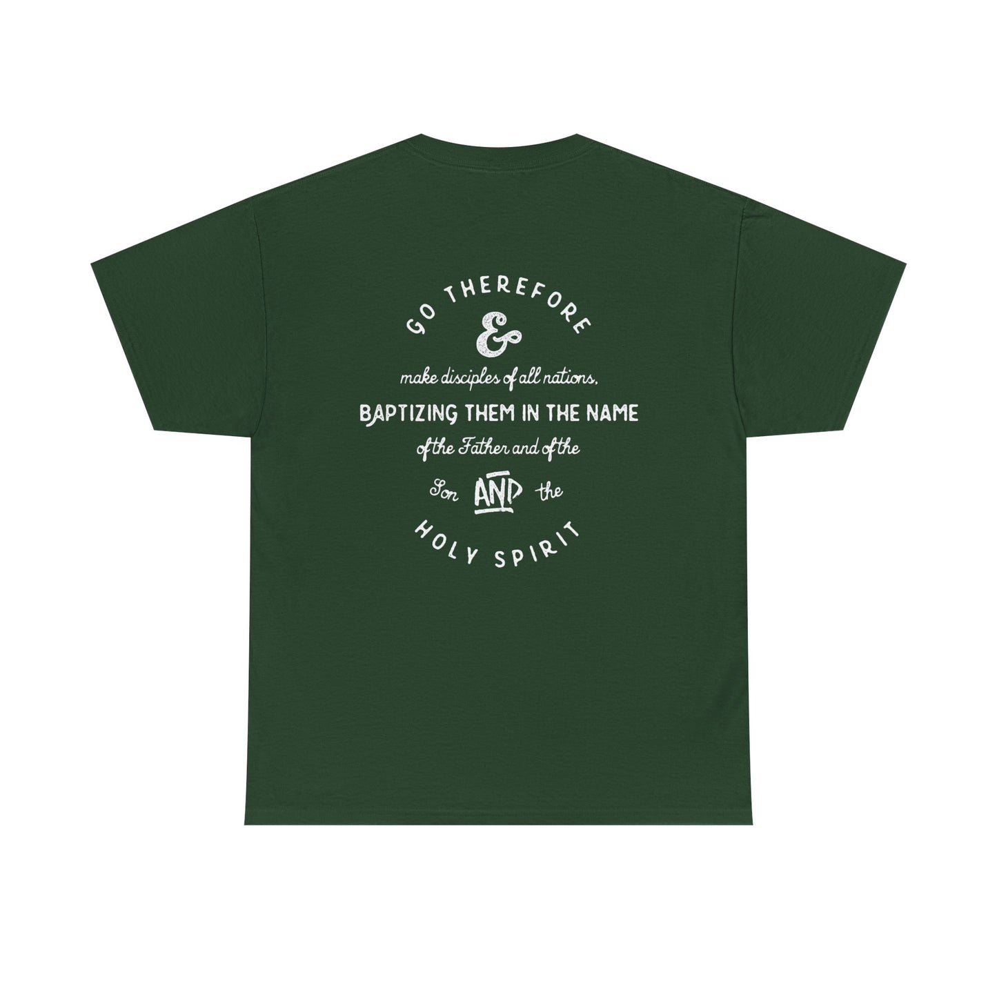 Christian Unisex Tee - Matthew 28:19 Disciple Design