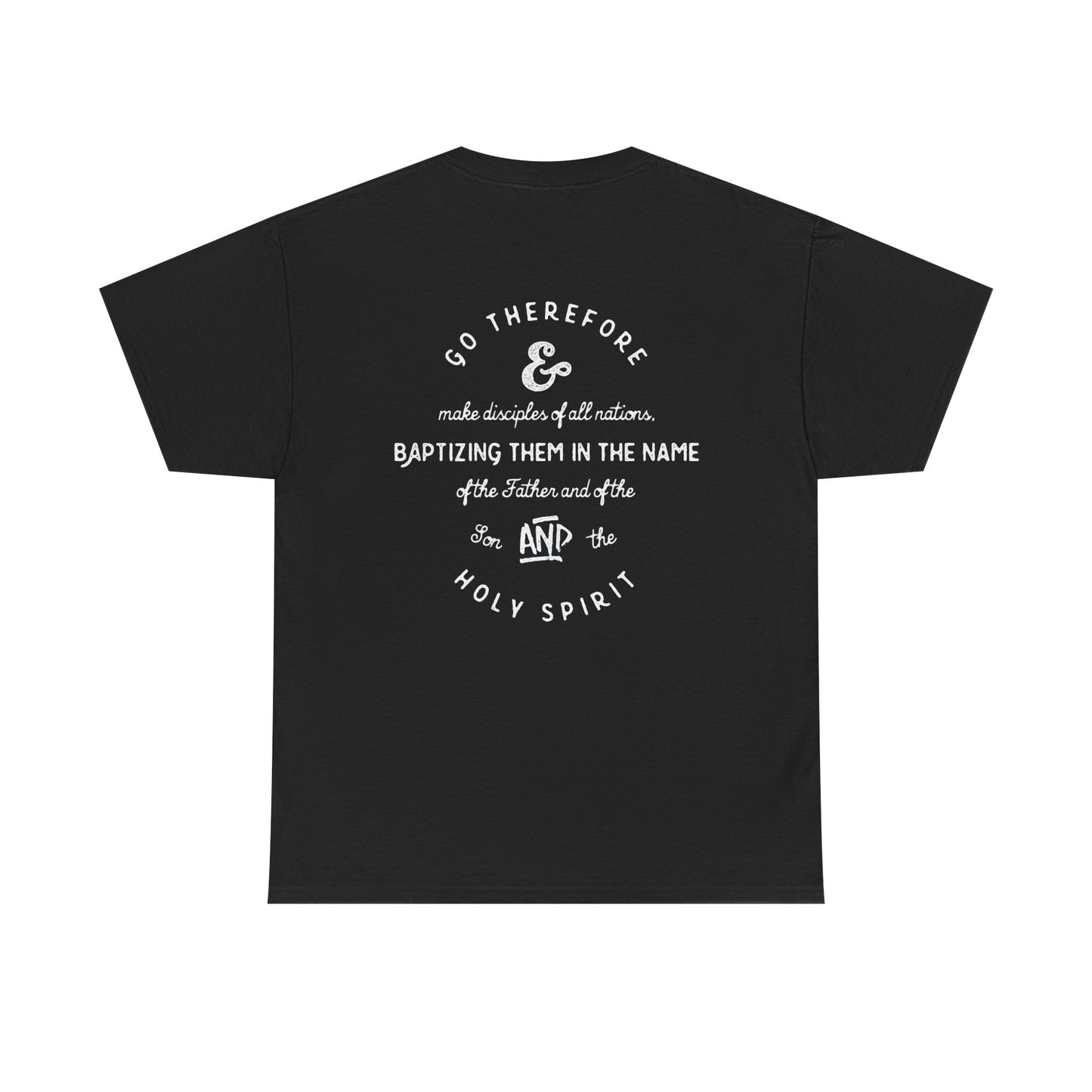 Christian Unisex Tee - Matthew 28:19 Disciple Design