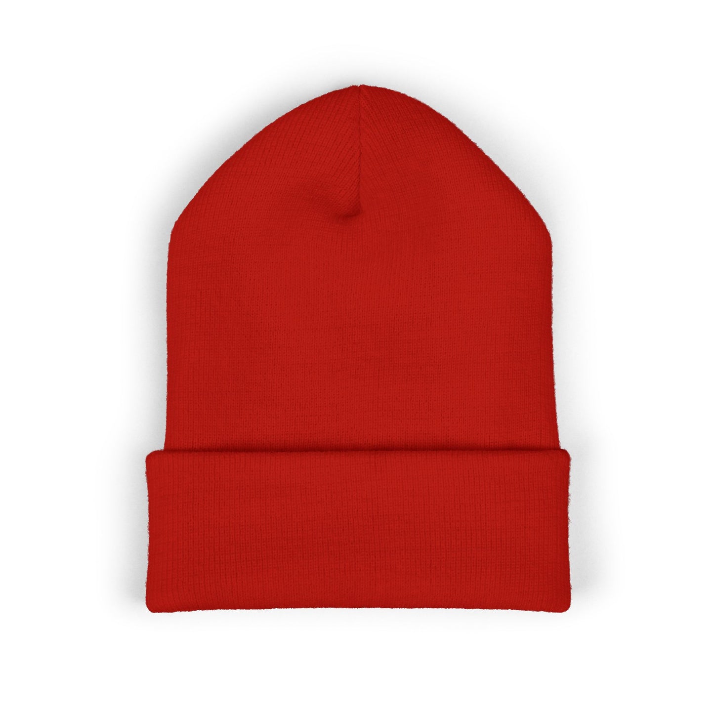 Hallelujah Embroidered Cuffed Beanie — Classic Knit Winter Hat