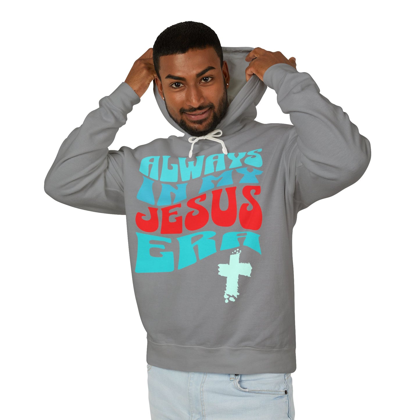 Jesus Era Hoodie — "Always In My Jesus Era" Retro Faith Sweatshirt