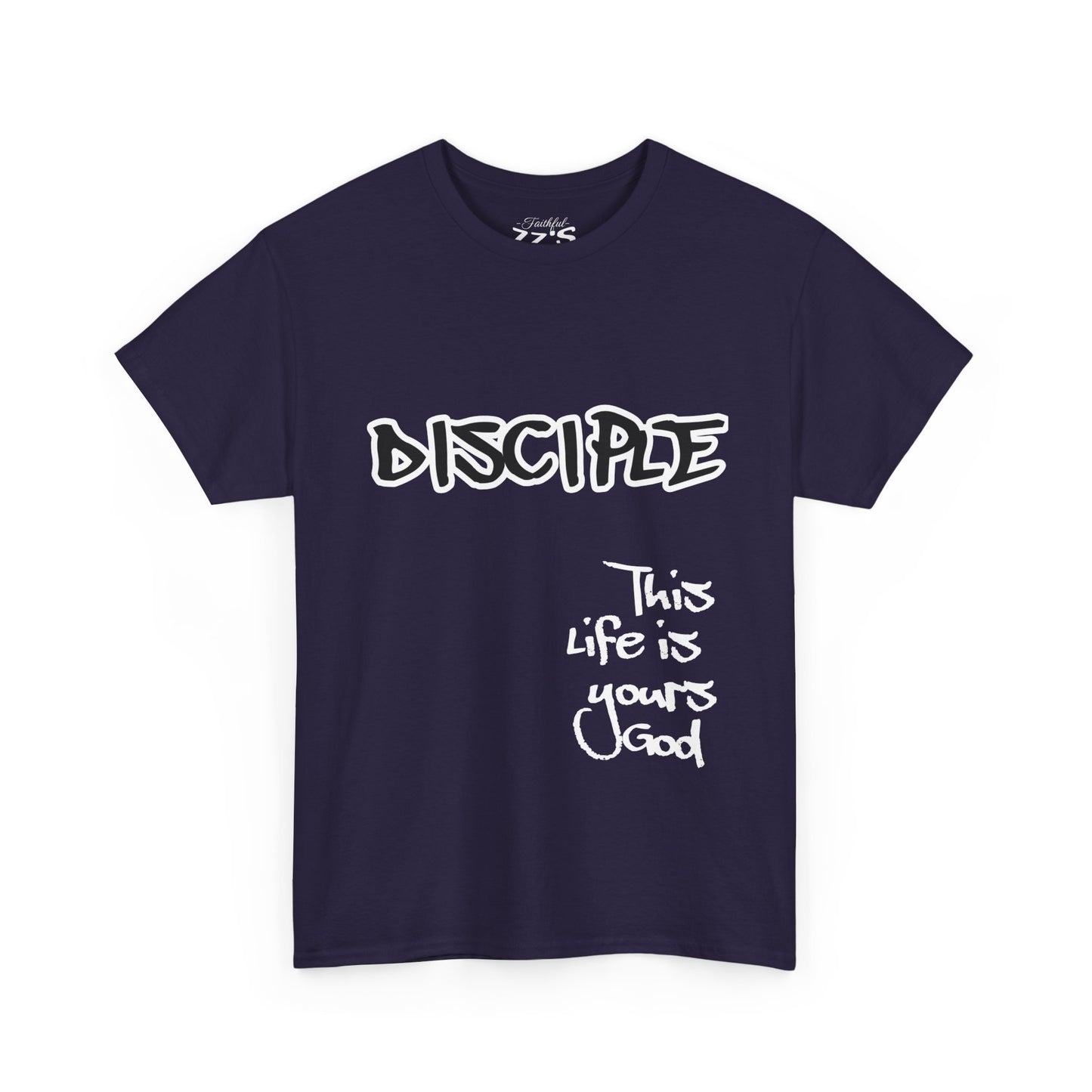 Christian Unisex Tee - Matthew 28:19 Disciple Design