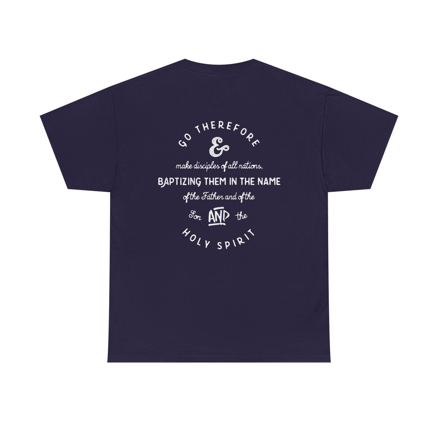 Christian Unisex Tee - Matthew 28:19 Disciple Design