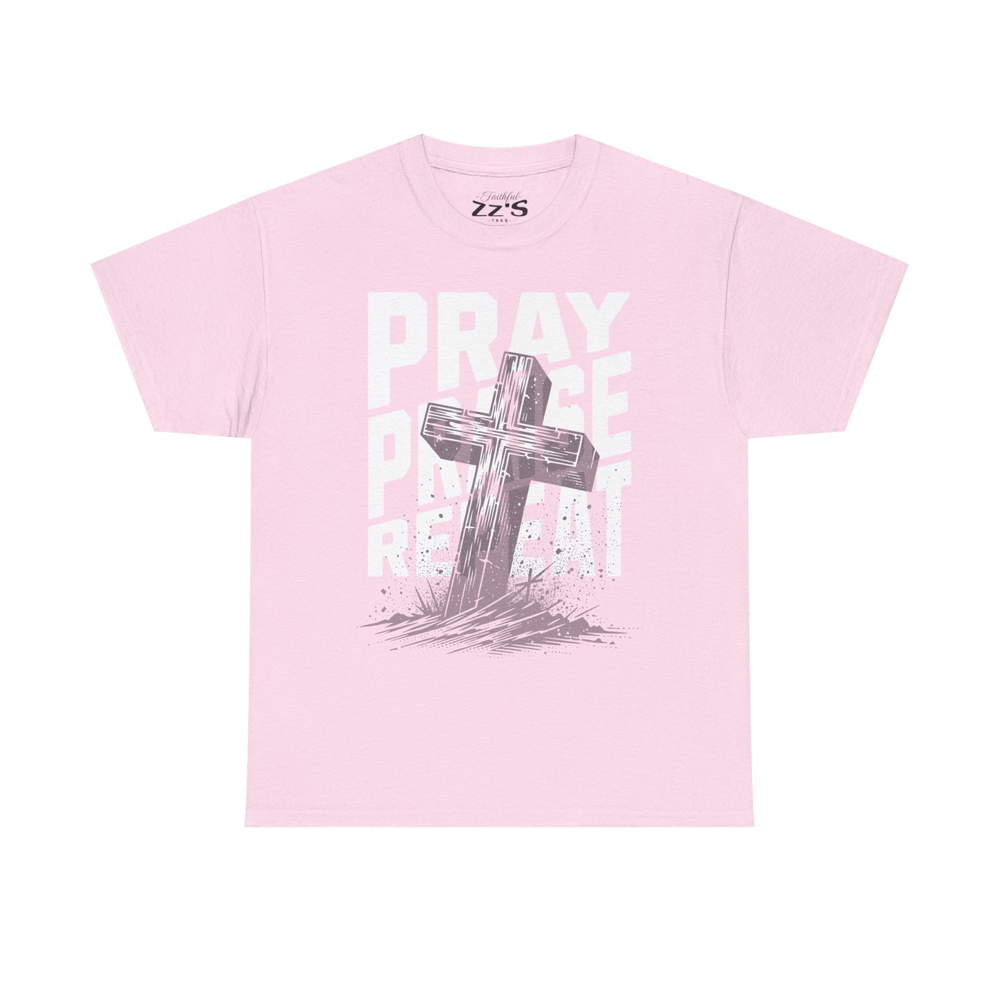 Pray, Praise, Repeat Tee