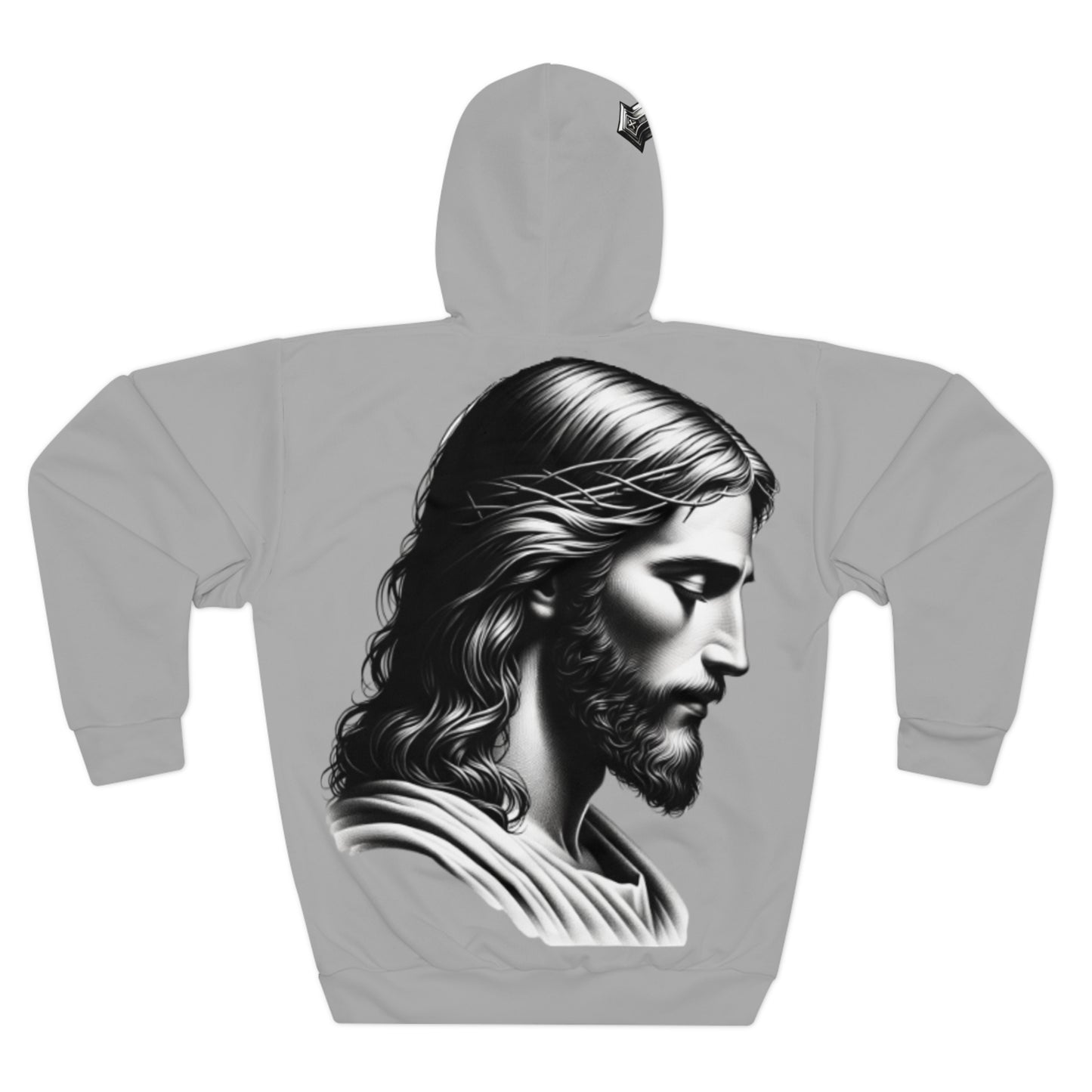 Religious Unisex Pullover Hoodie with Hallelujah and Jesus Design