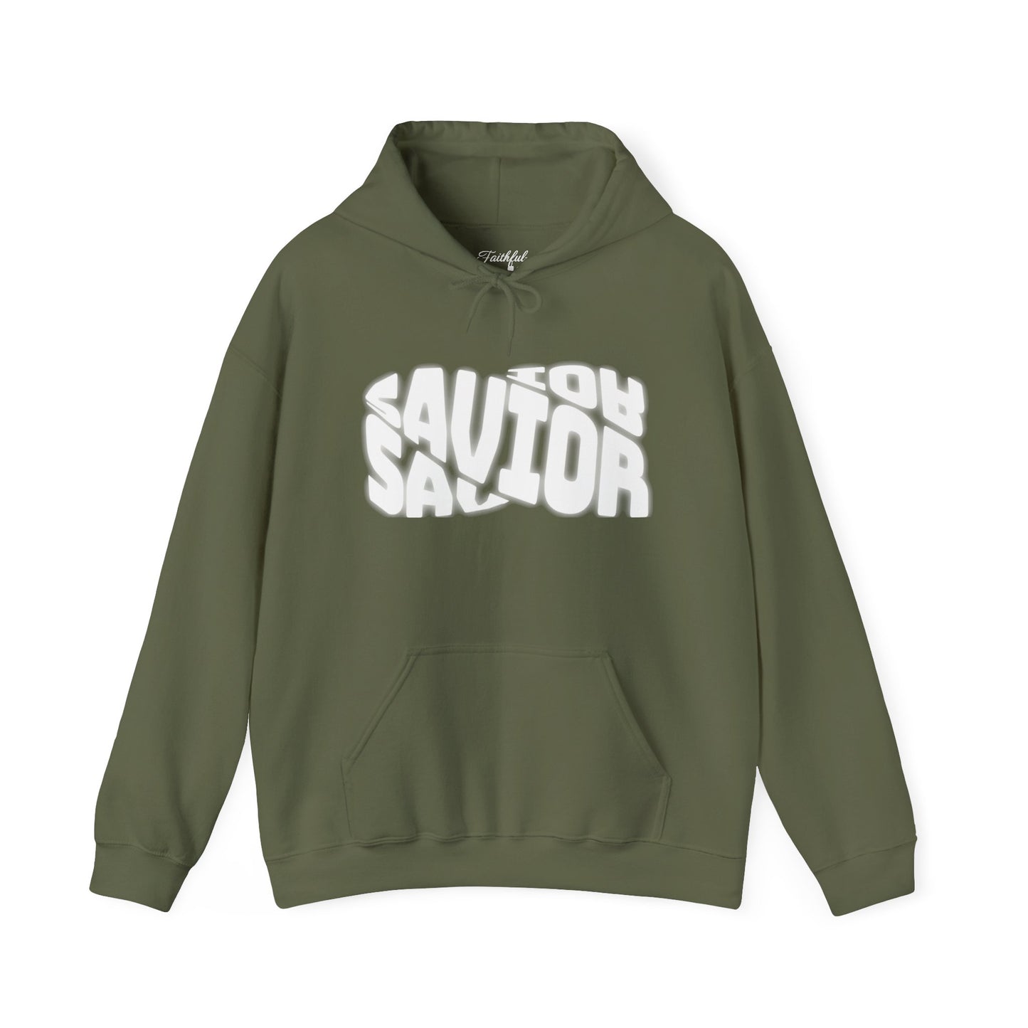 Christian Jesus Hoodie – Savior Cross Graphic Pullover