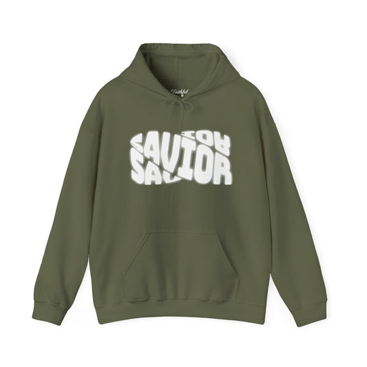 Christian Jesus Hoodie – Savior Cross Graphic Pullover