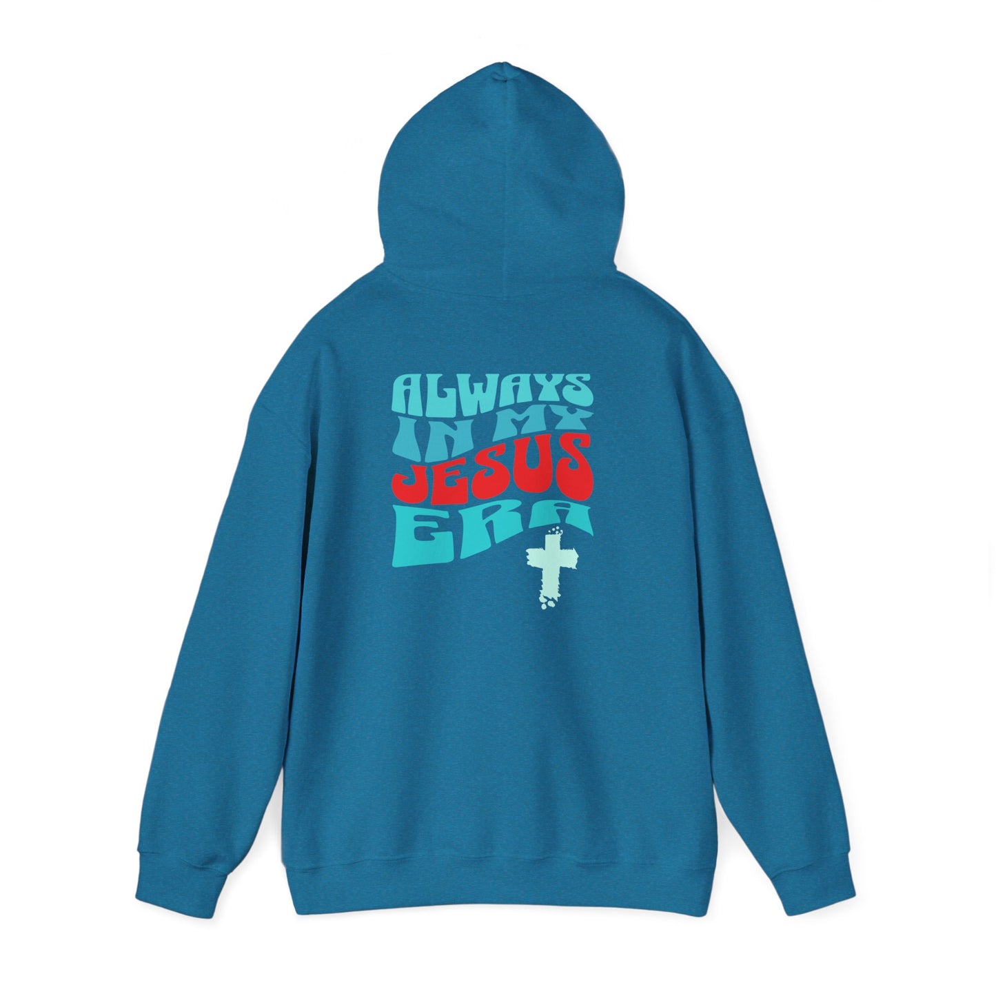 Jesus Vibes Hoodie – "Jesus Era" Retro Faith Graphic Hooded Sweatshirt