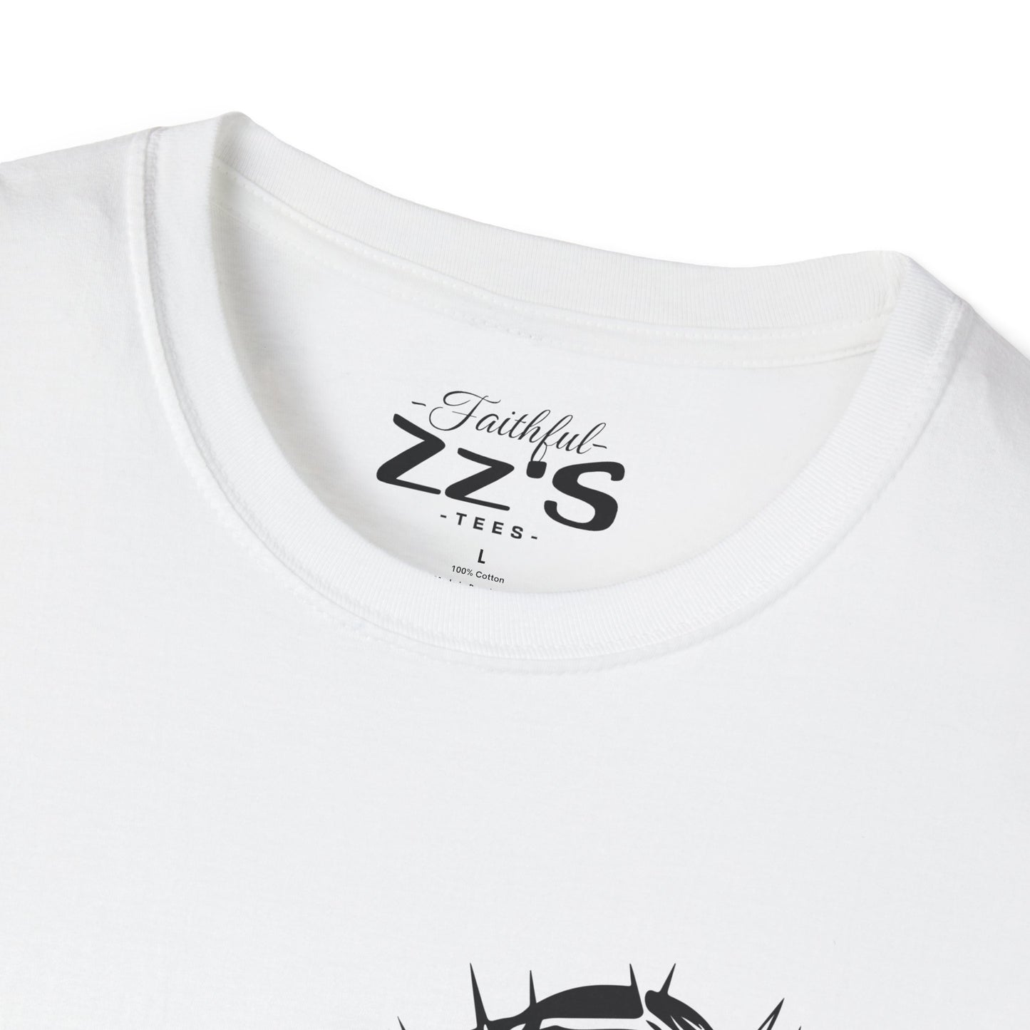 Disciple Tee — Front Jesus Portrait & Back "Lion of Judah" Christian Graphic T-Shirt