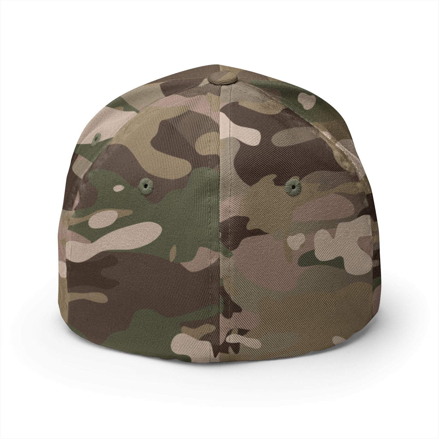 Embroidered Monogram Cap — Distressed 'JC' Initial Baseball Hat