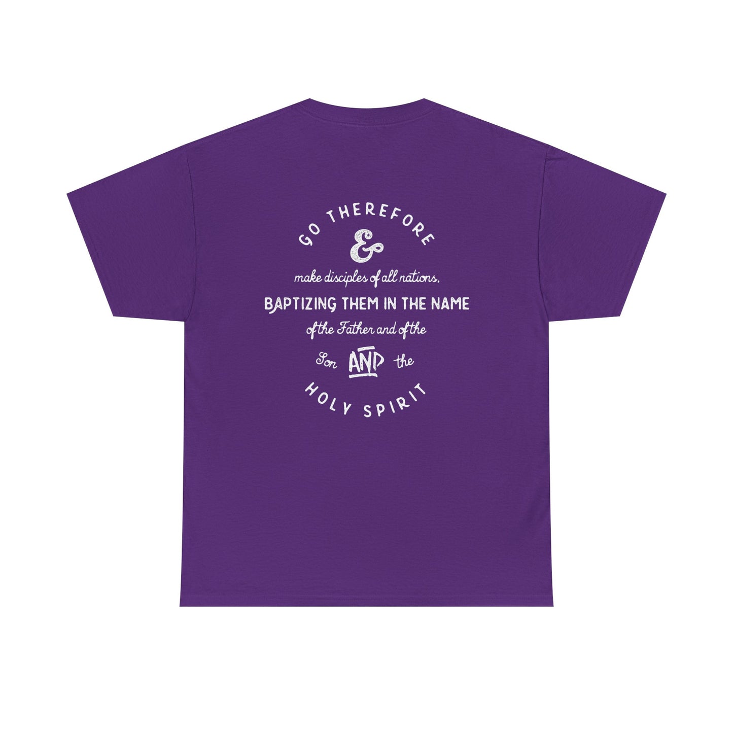 Christian Unisex Tee - Matthew 28:19 Disciple Design