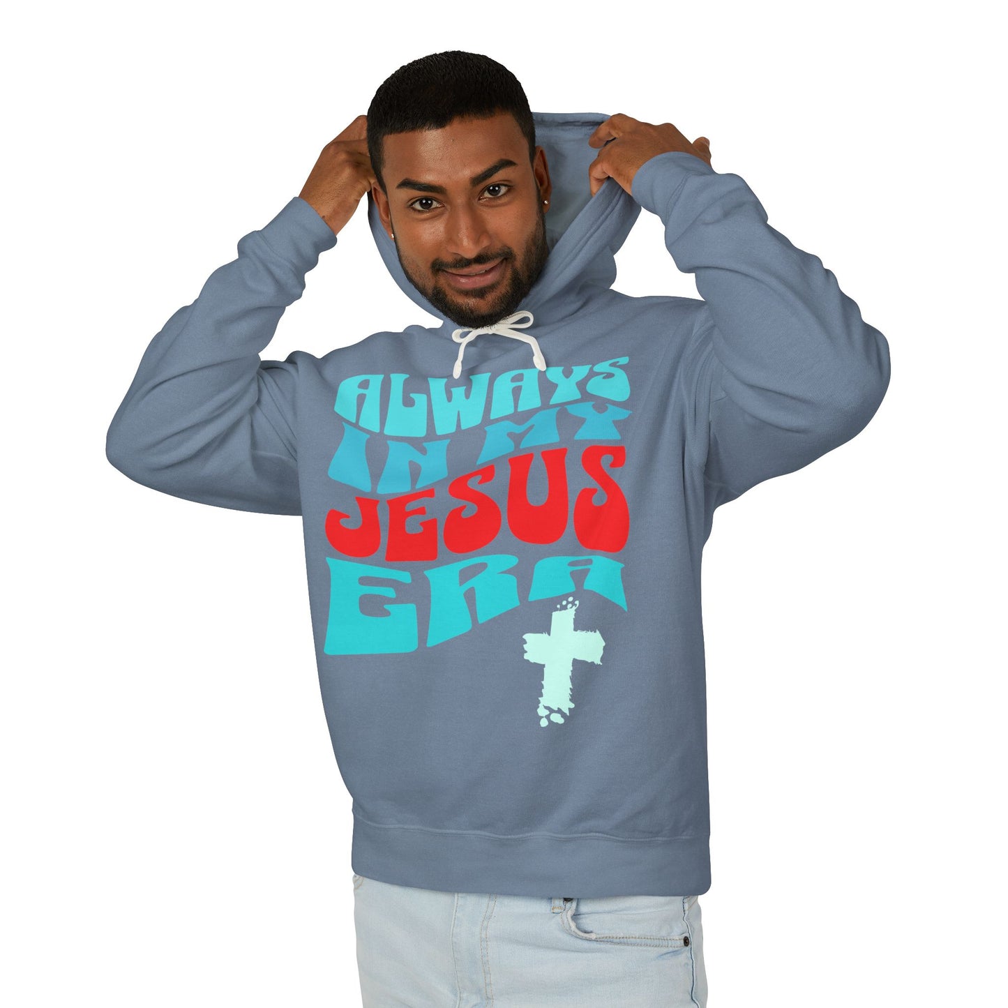 Jesus Era Hoodie — "Always In My Jesus Era" Retro Faith Sweatshirt