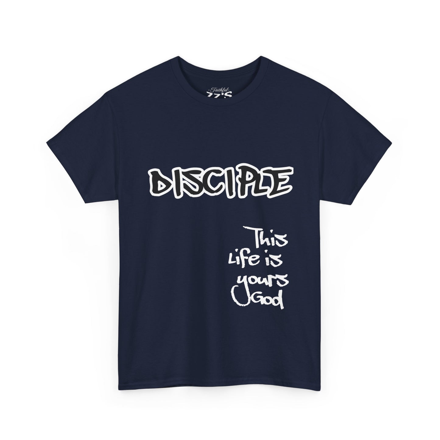 Christian Unisex Tee - Matthew 28:19 Disciple Design