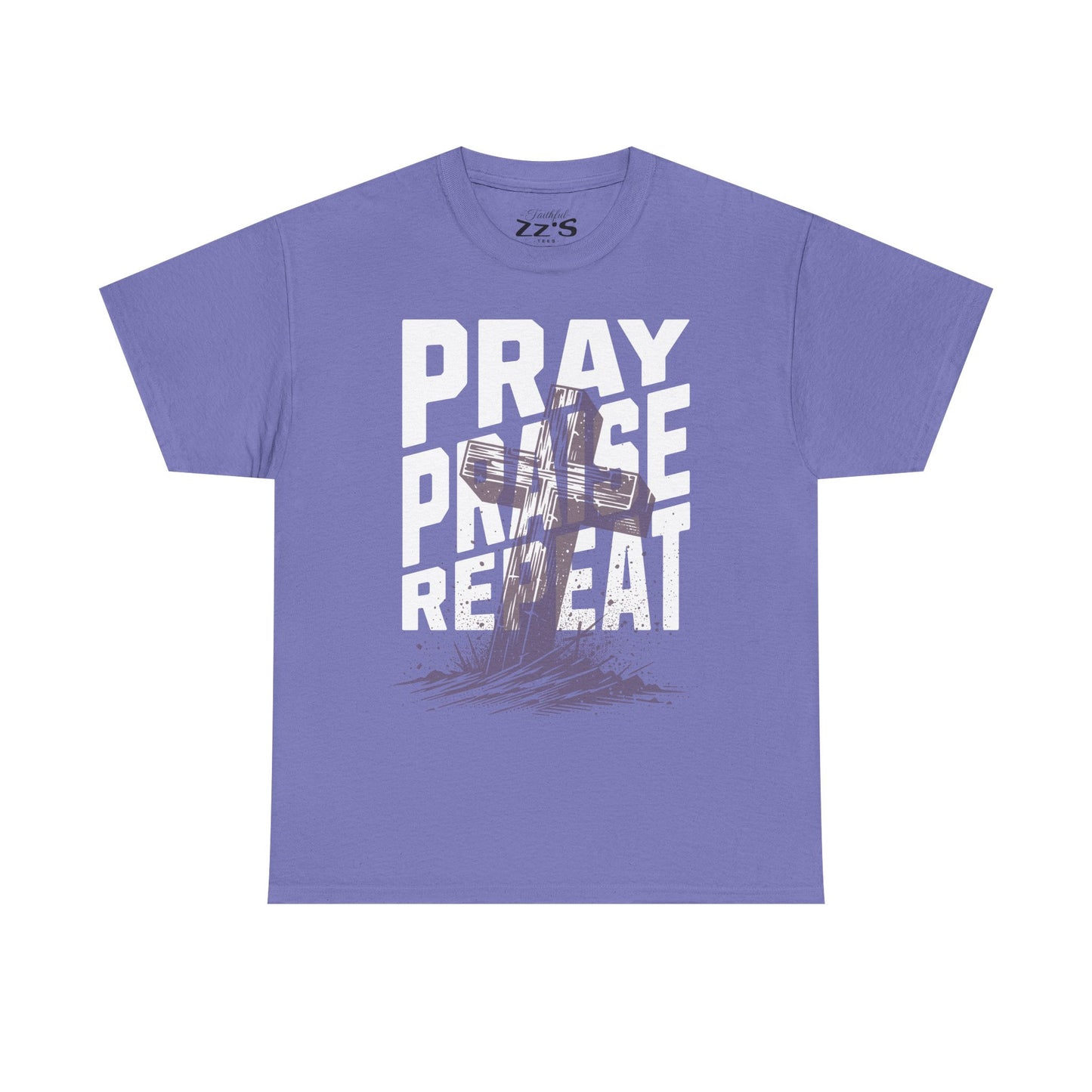 Pray, Praise, Repeat Tee