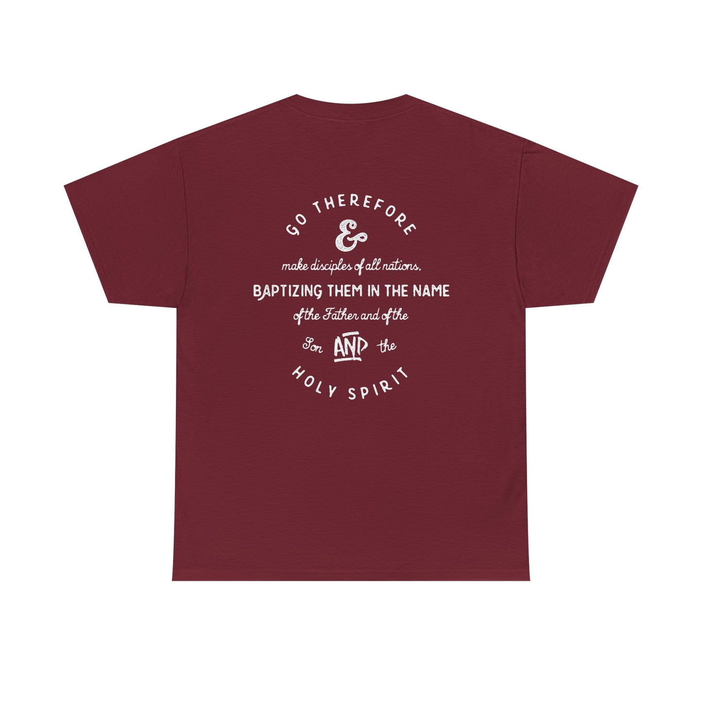 Christian Unisex Tee - Matthew 28:19 Disciple Design