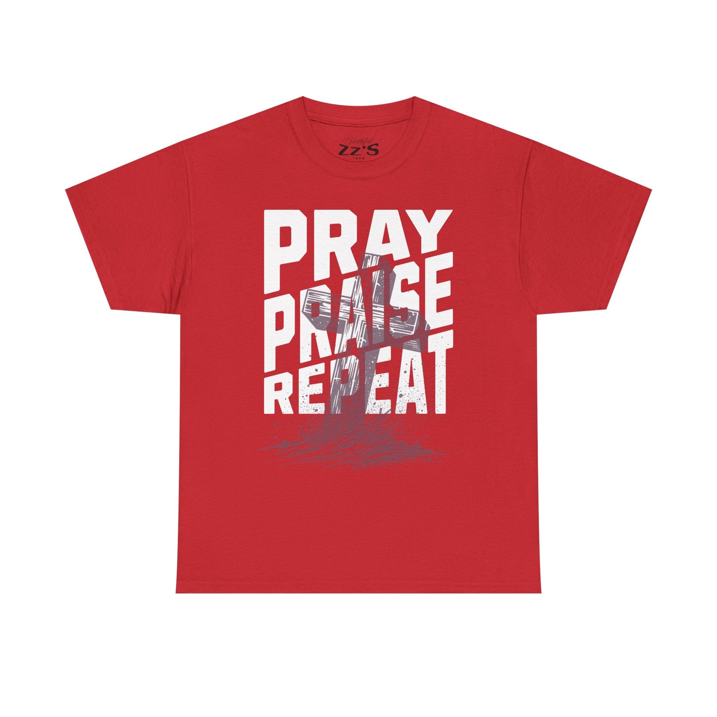 Pray, Praise, Repeat Tee