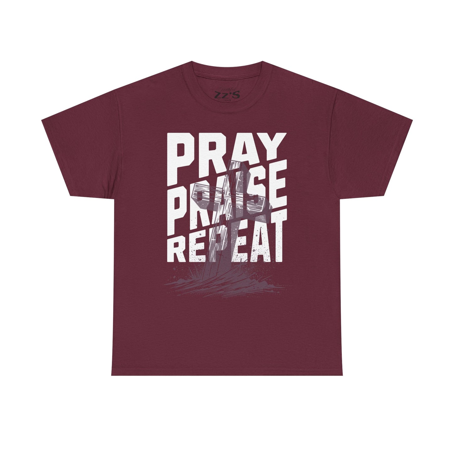 Pray, Praise, Repeat Tee