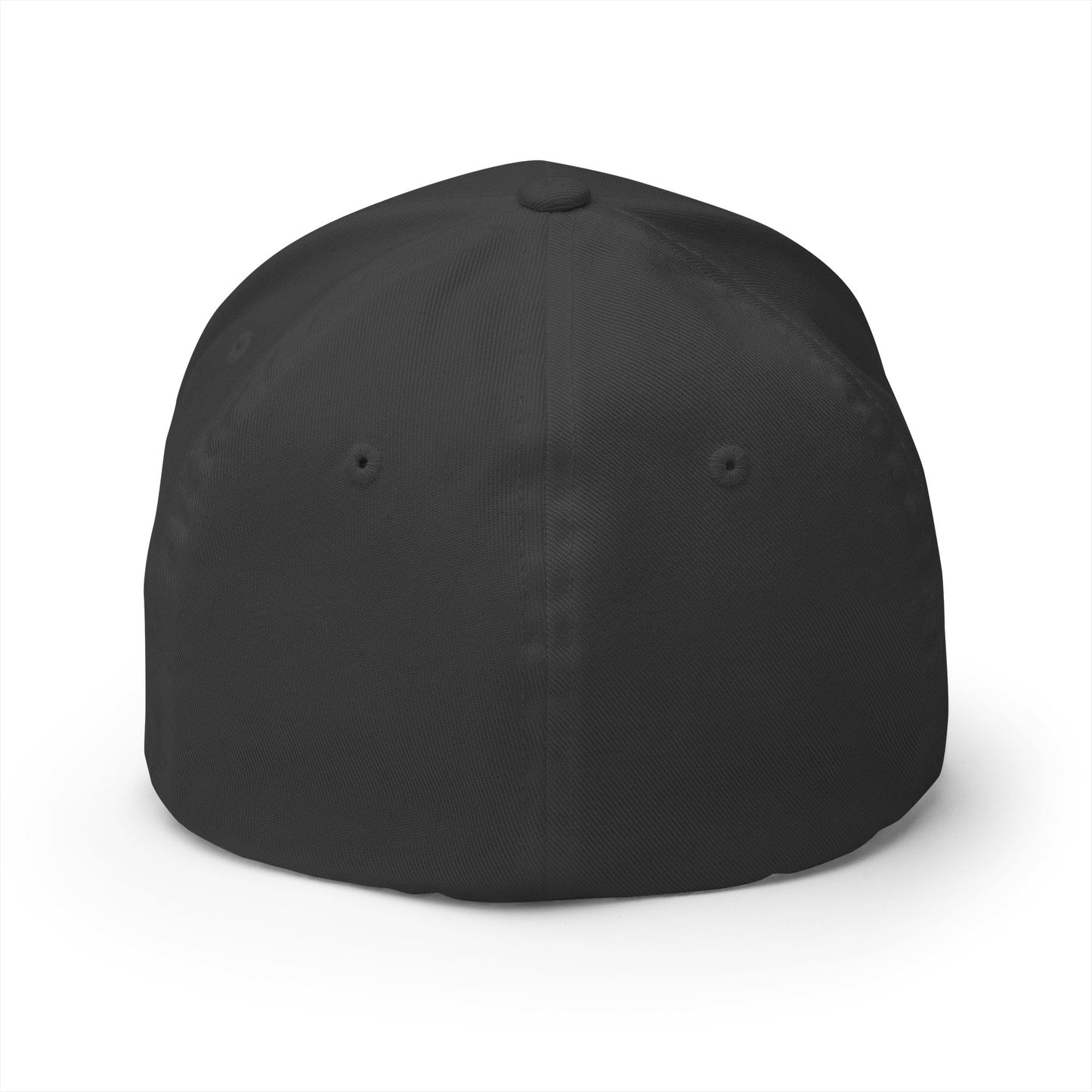 Embroidered Monogram Cap — Distressed 'JC' Initial Baseball Hat