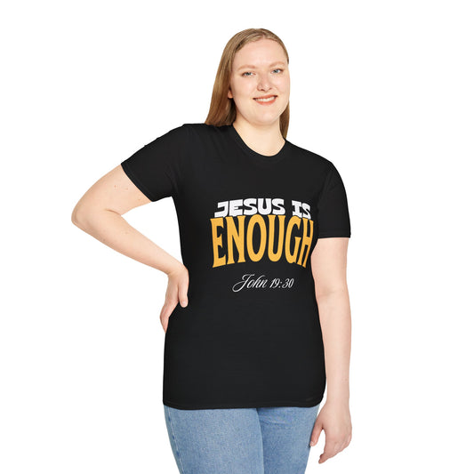 Jesus Is Enough Graphic T-Shirt — Bold Empowerment Tee