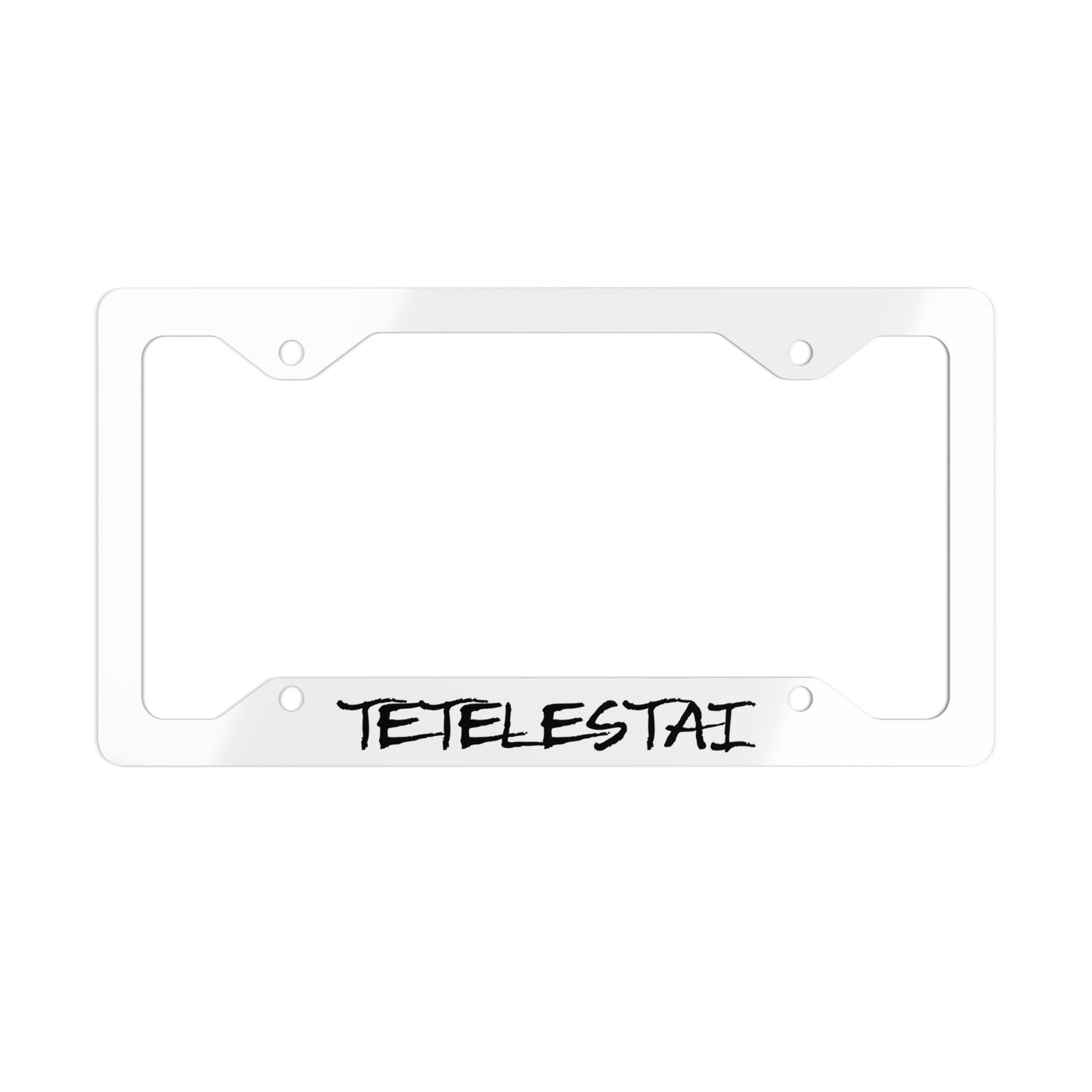 Metal License Plate Frame
