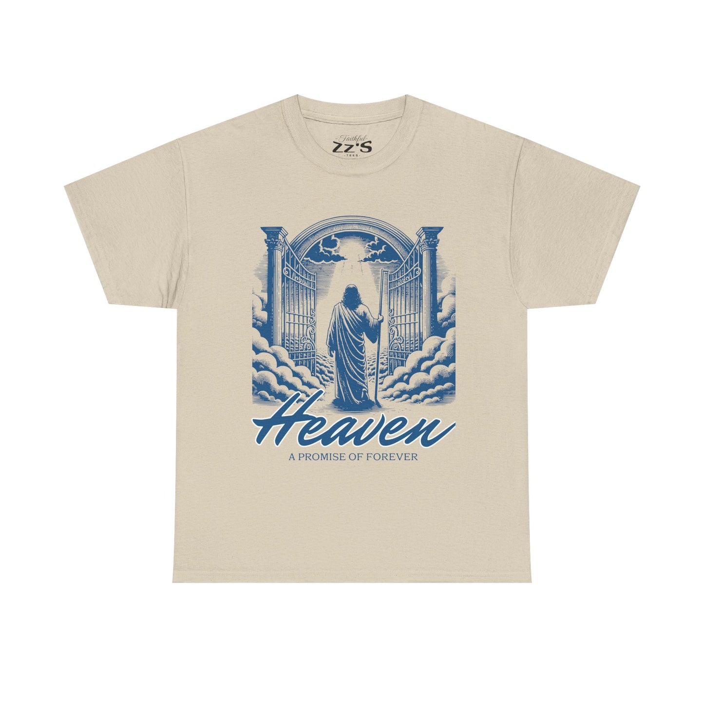 Heaven Graphic Tee — "Heaven: A Promise of Forever" Religious Inspirational T-Shirt