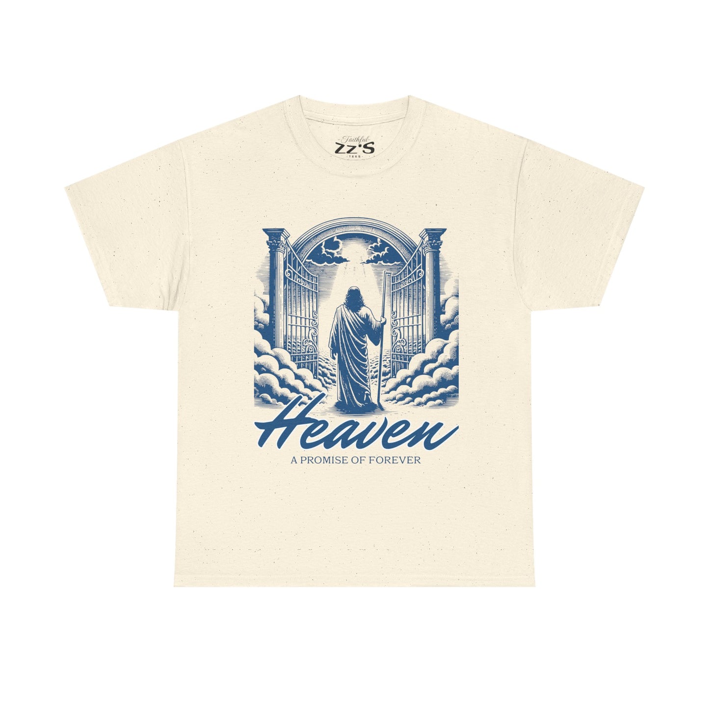 Heaven Graphic Tee — "Heaven: A Promise of Forever" Religious Inspirational T-Shirt