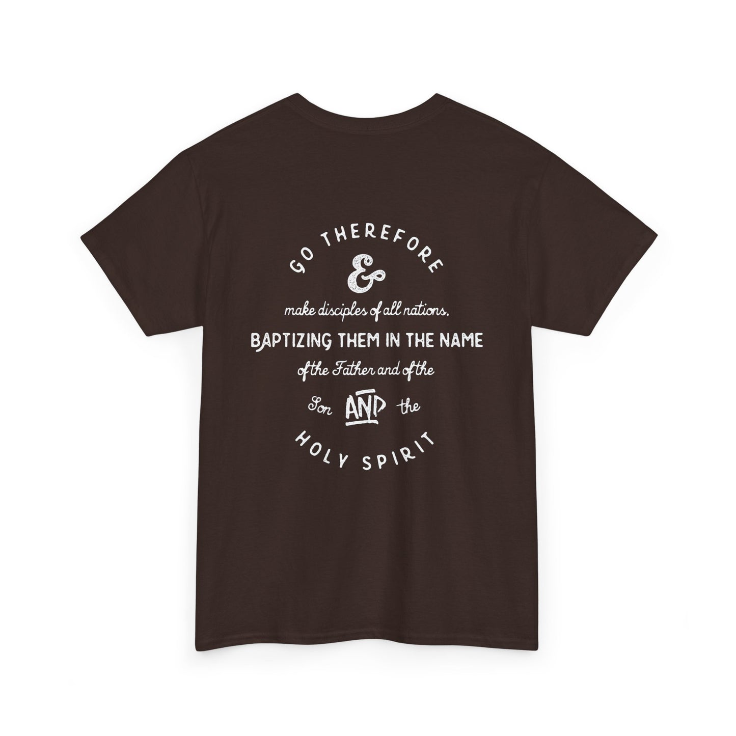 Christian Unisex Tee - Matthew 28:19 Disciple Design