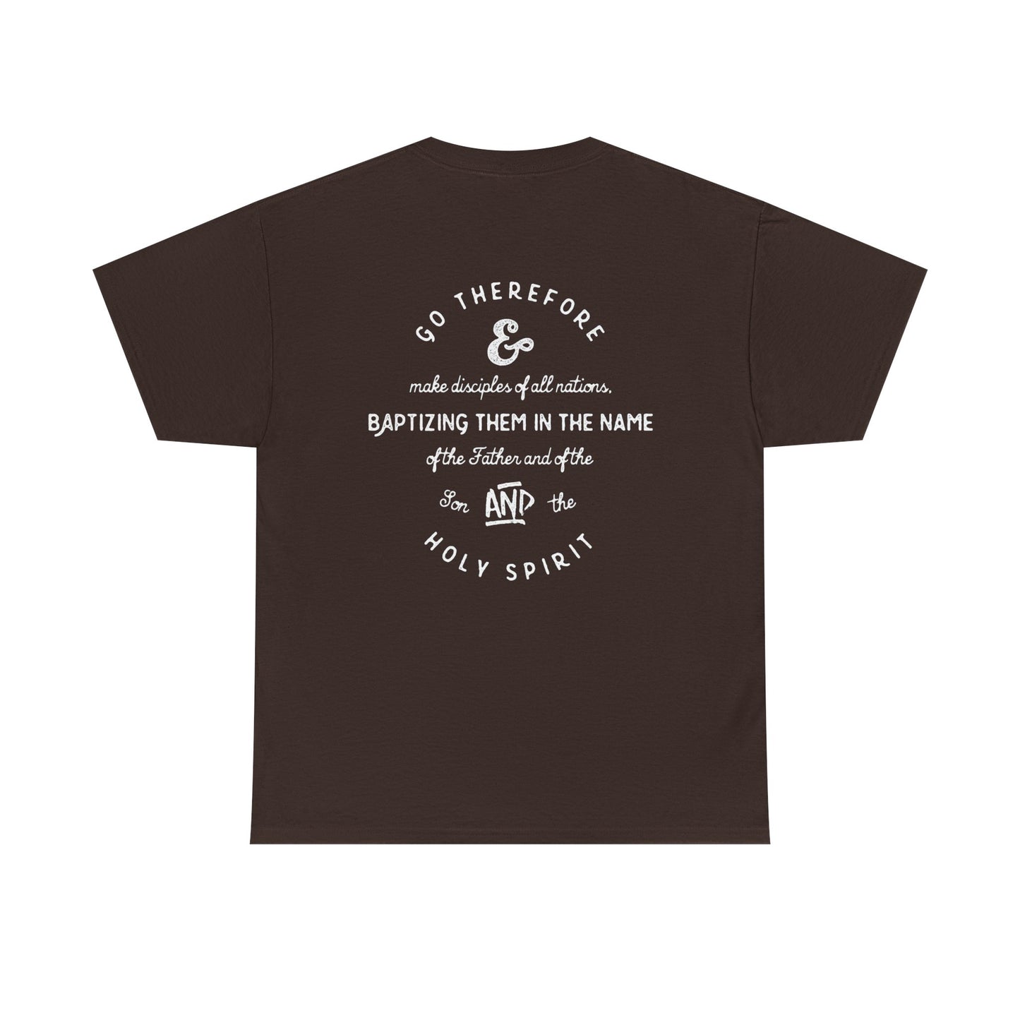 Christian Unisex Tee - Matthew 28:19 Disciple Design
