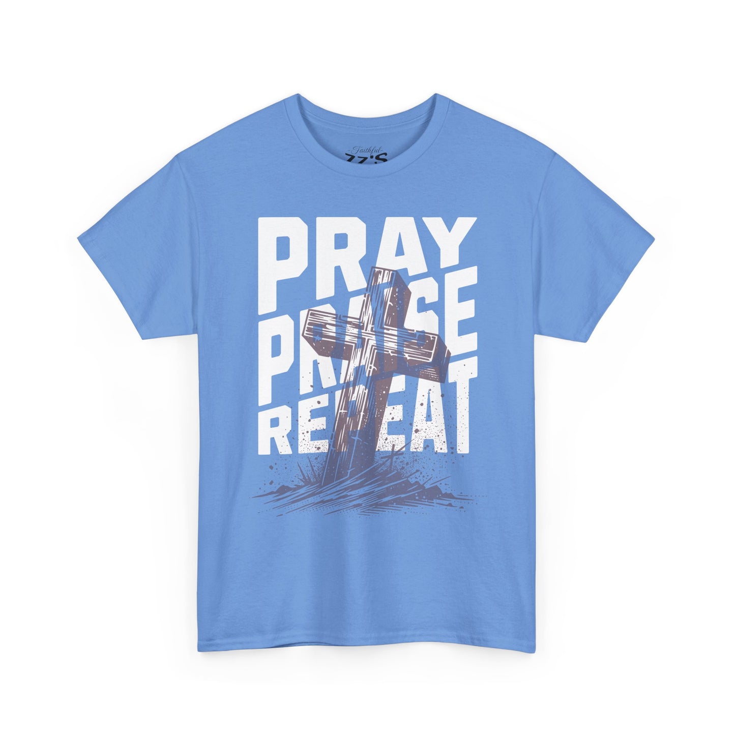 Pray, Praise, Repeat Tee