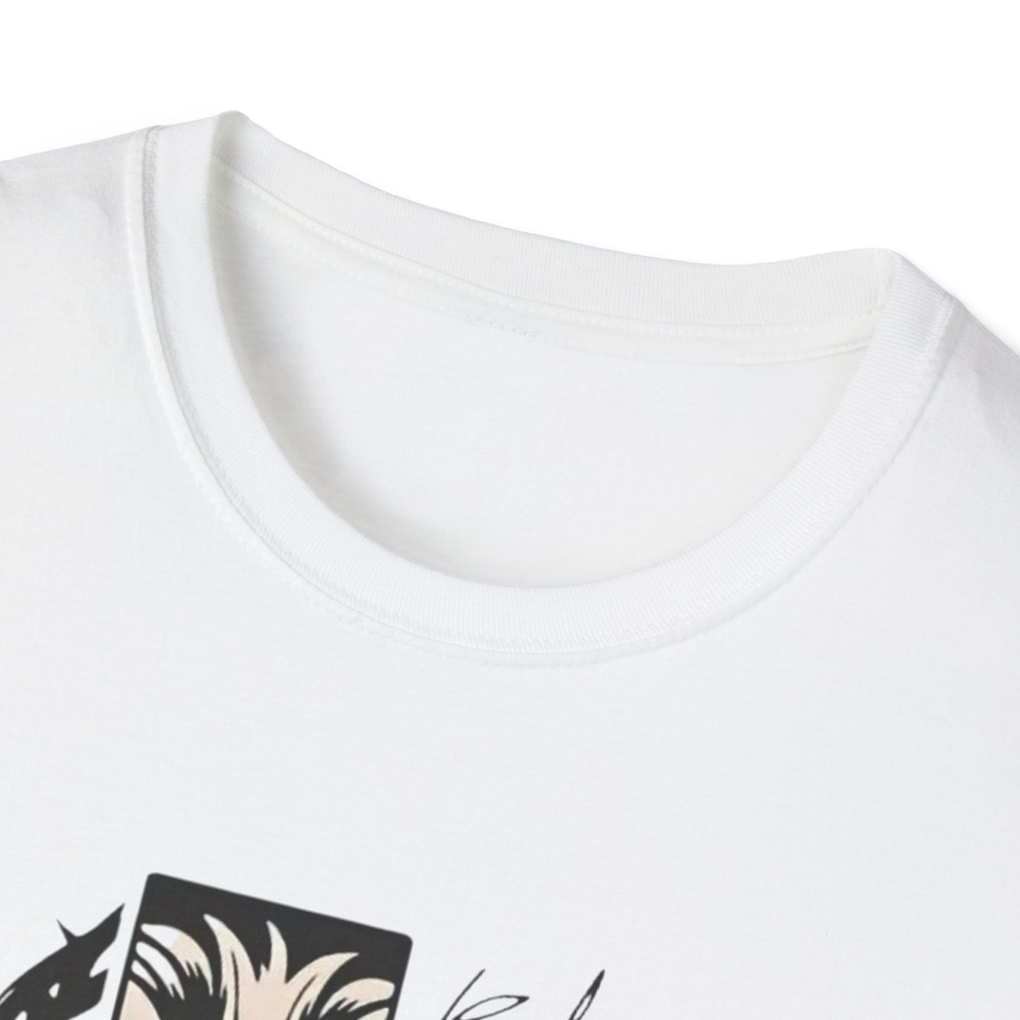 Faith Lion Cross T-Shirt — 'Saved by God, Saved by Jesus, Led by the Spirit' Christian Tee