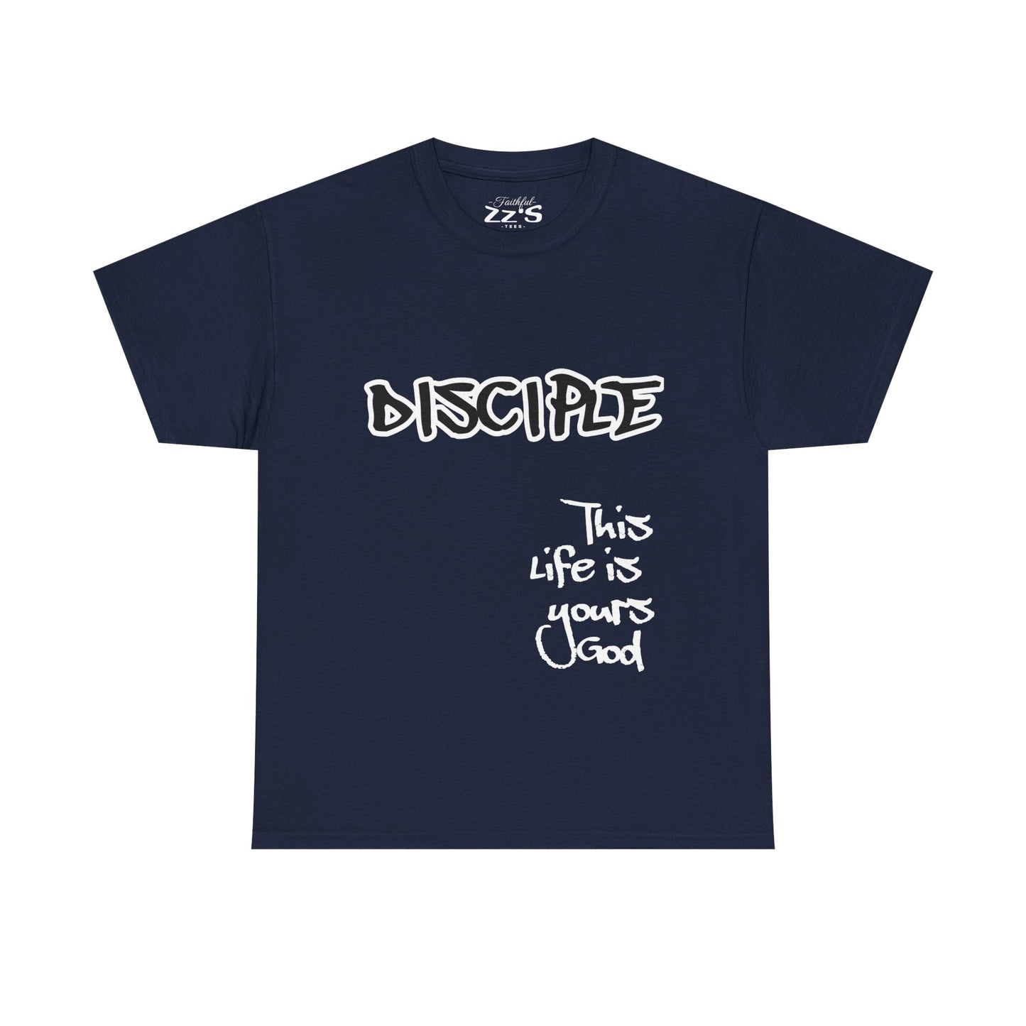 Christian Unisex Tee - Matthew 28:19 Disciple Design