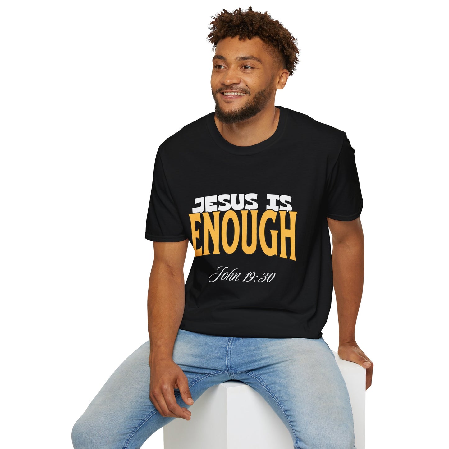 Jesus Is Enough Graphic T-Shirt — Bold Empowerment Tee