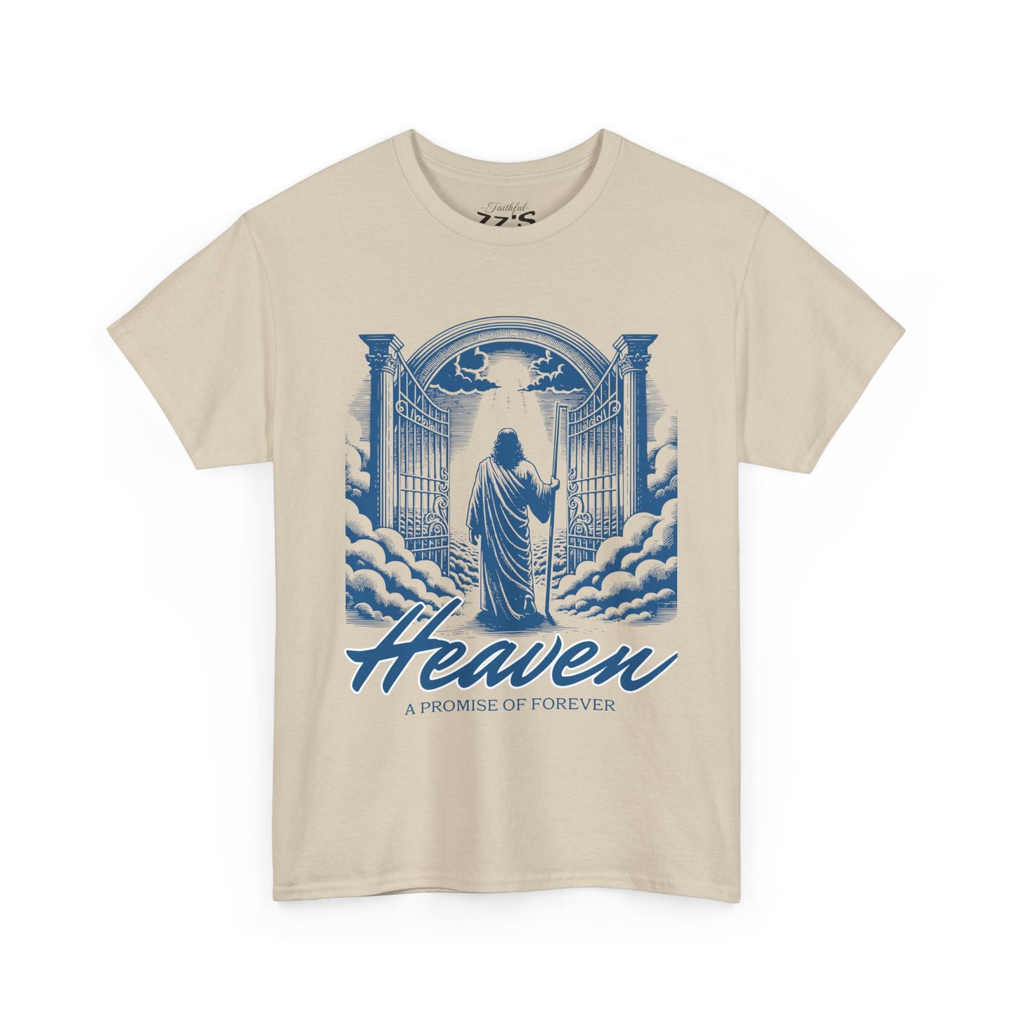 Heaven Graphic Tee — "Heaven: A Promise of Forever" Religious Inspirational T-Shirt