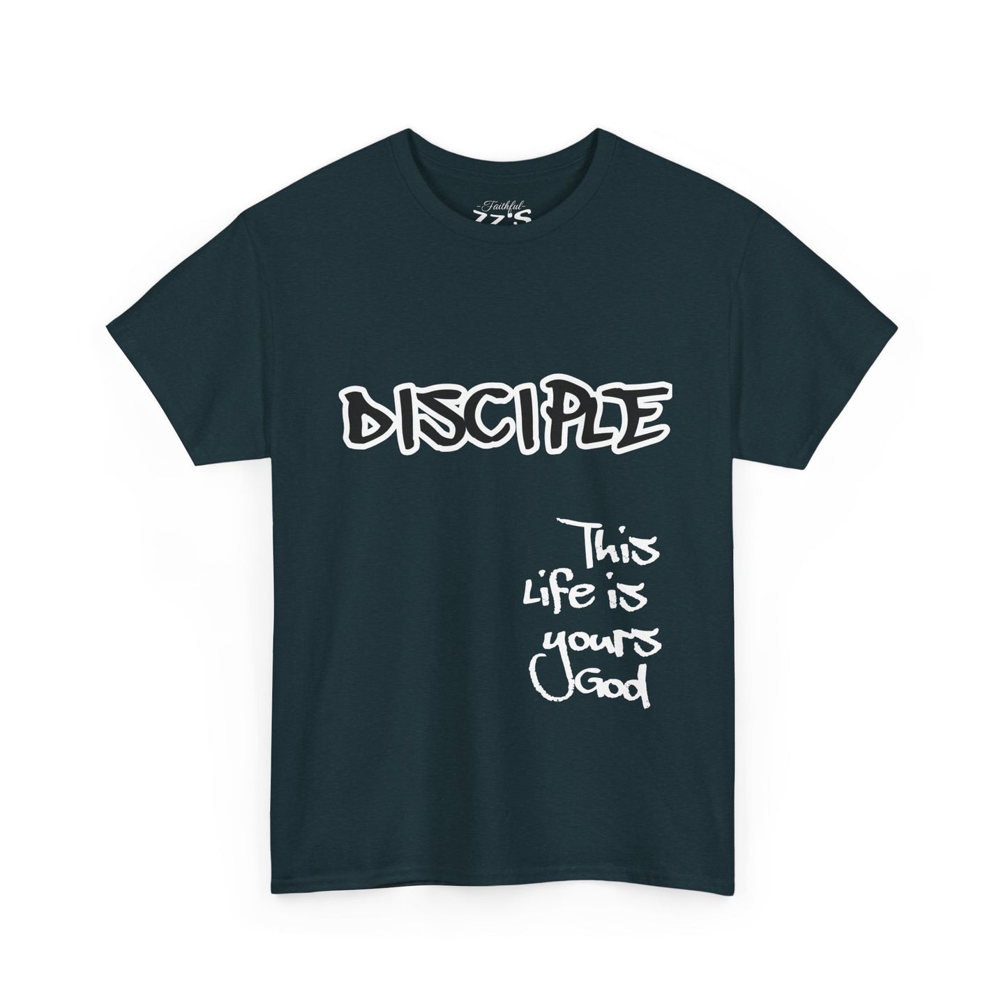 Christian Unisex Tee - Matthew 28:19 Disciple Design