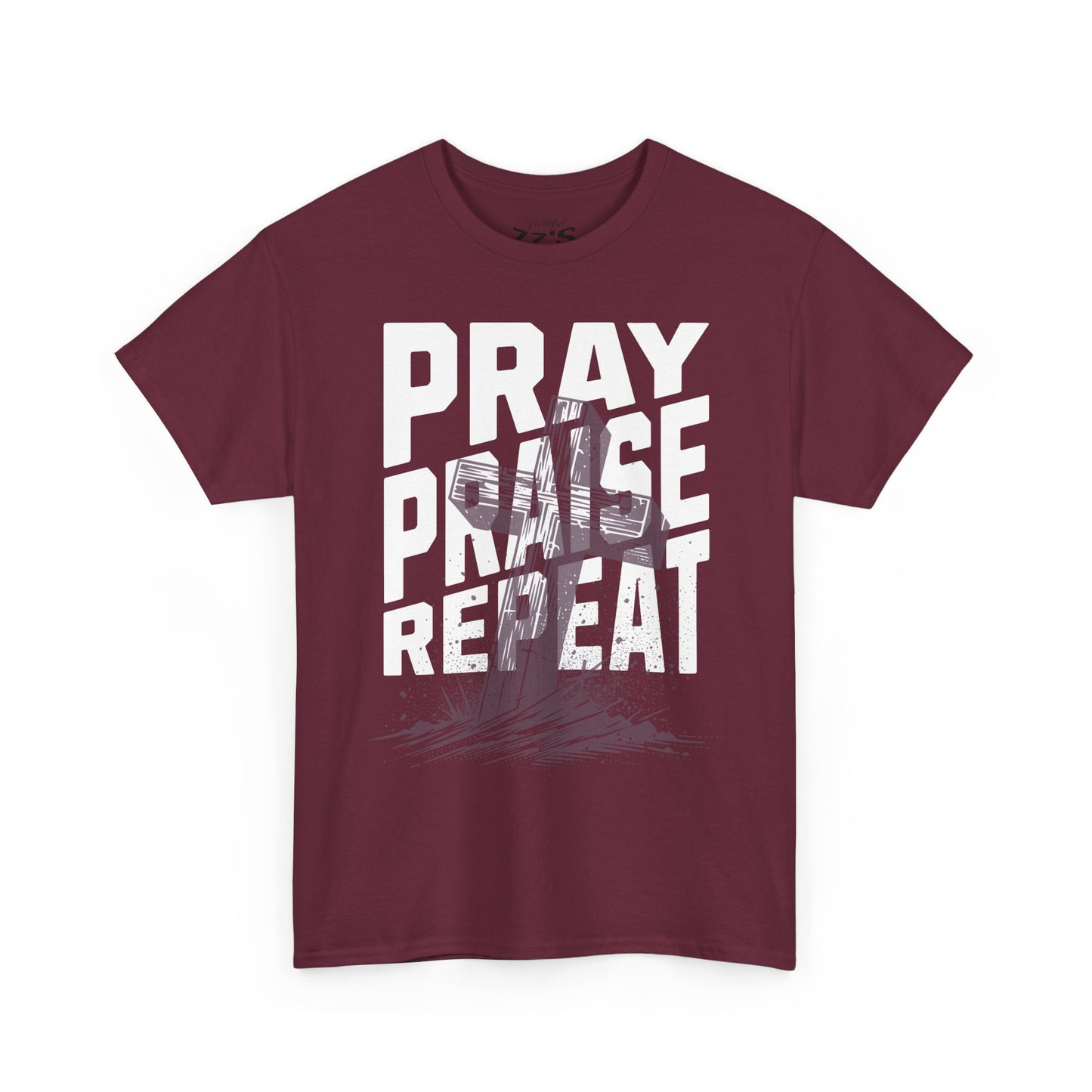 Pray, Praise, Repeat Tee