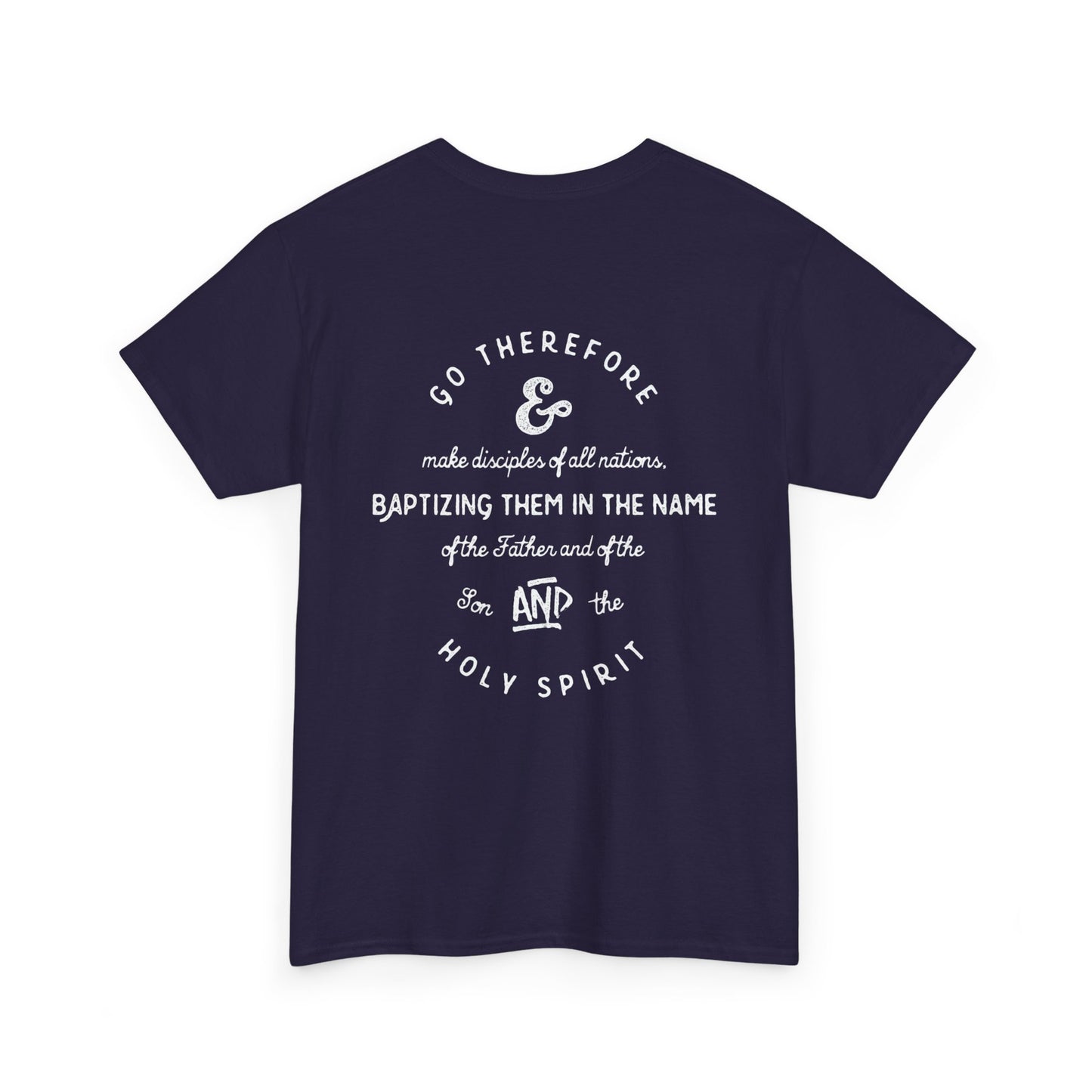 Christian Unisex Tee - Matthew 28:19 Disciple Design